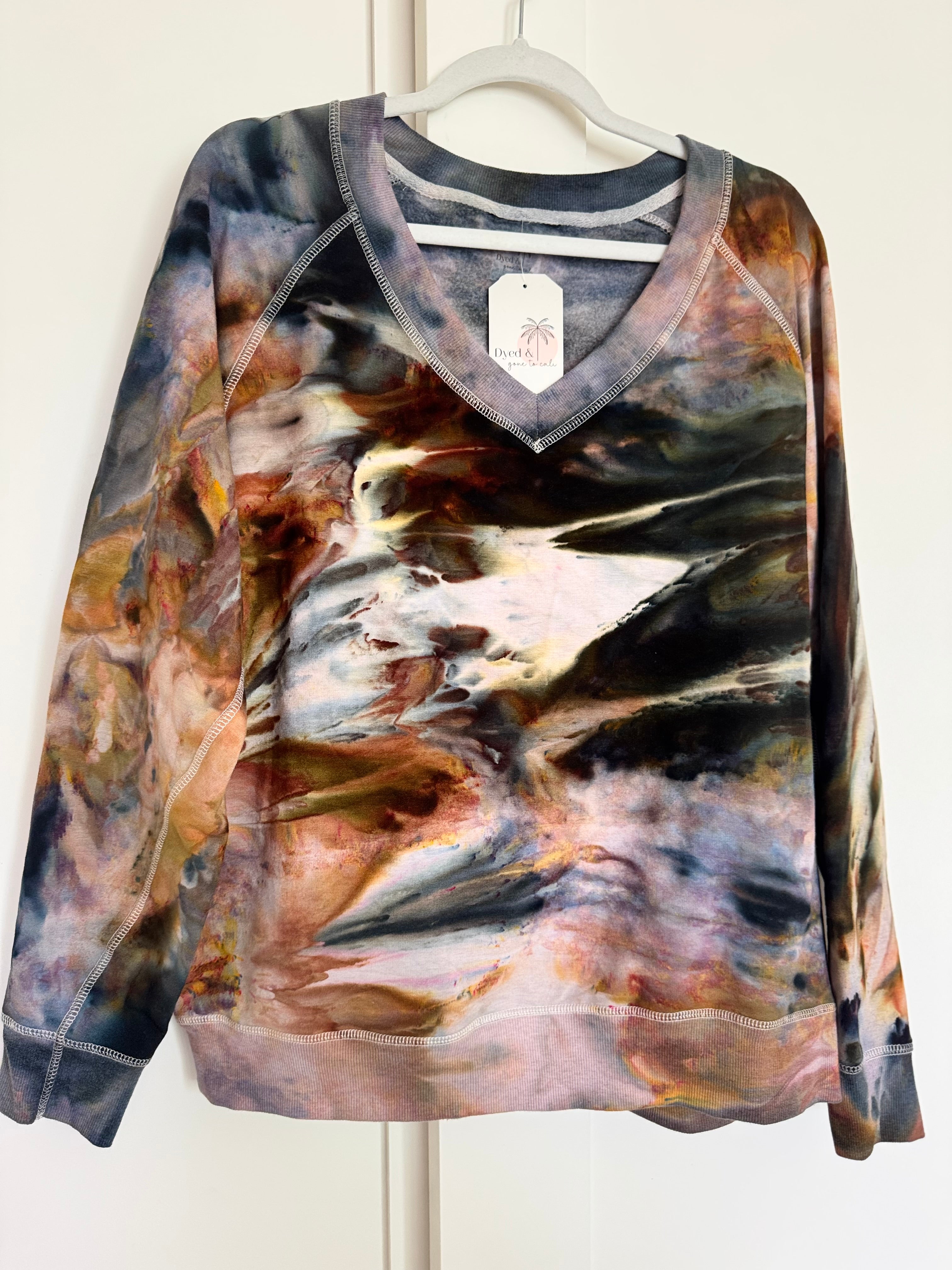 Large Super Soft V Neck Sweater