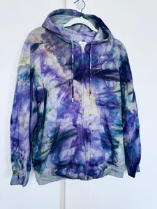 Small Oversized Zip Up Hoodie