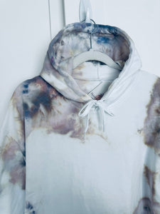 Large Unisex Ice Dyed Hoodie