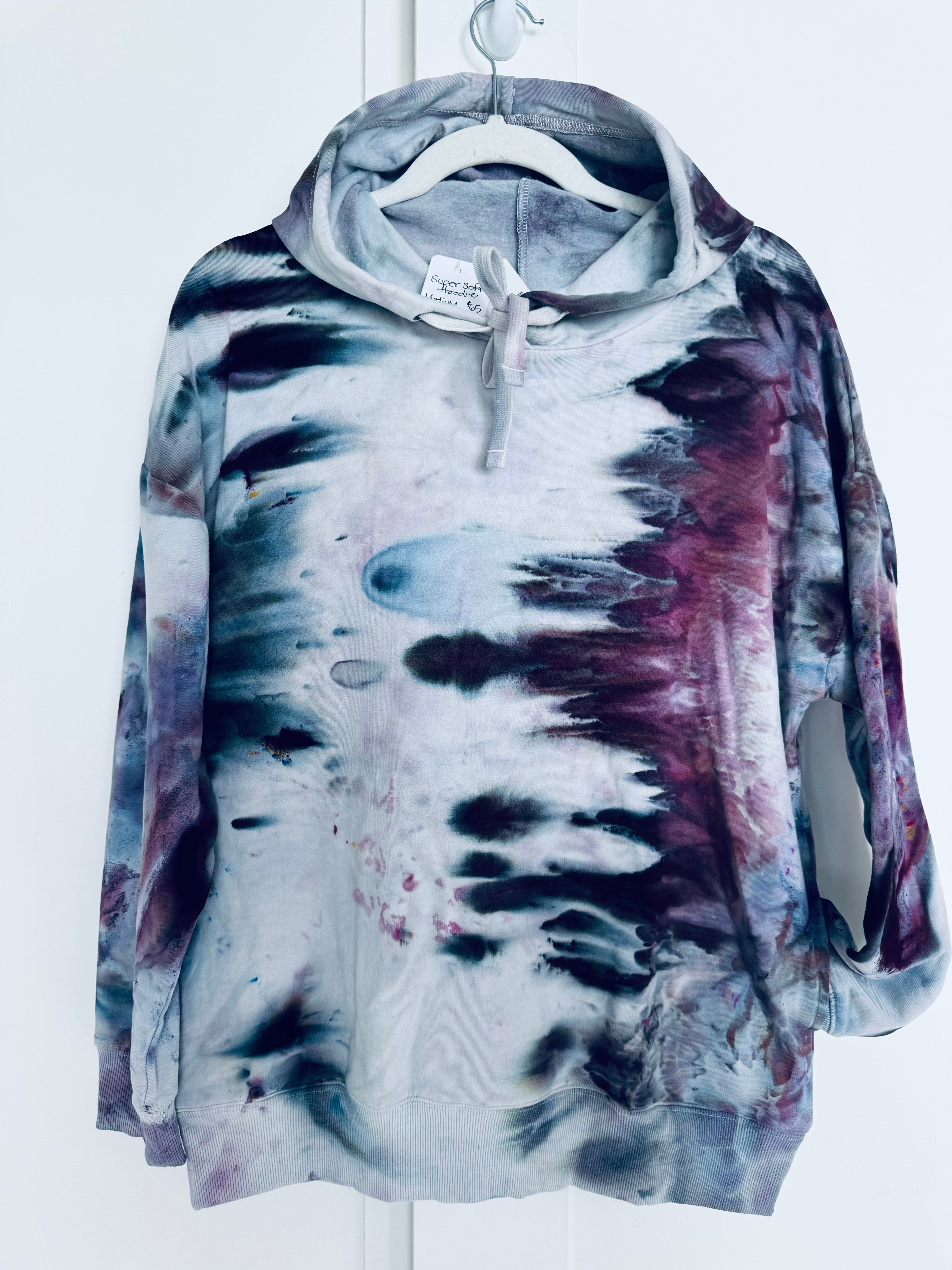 M Ice Dye Super Soft Hoodie