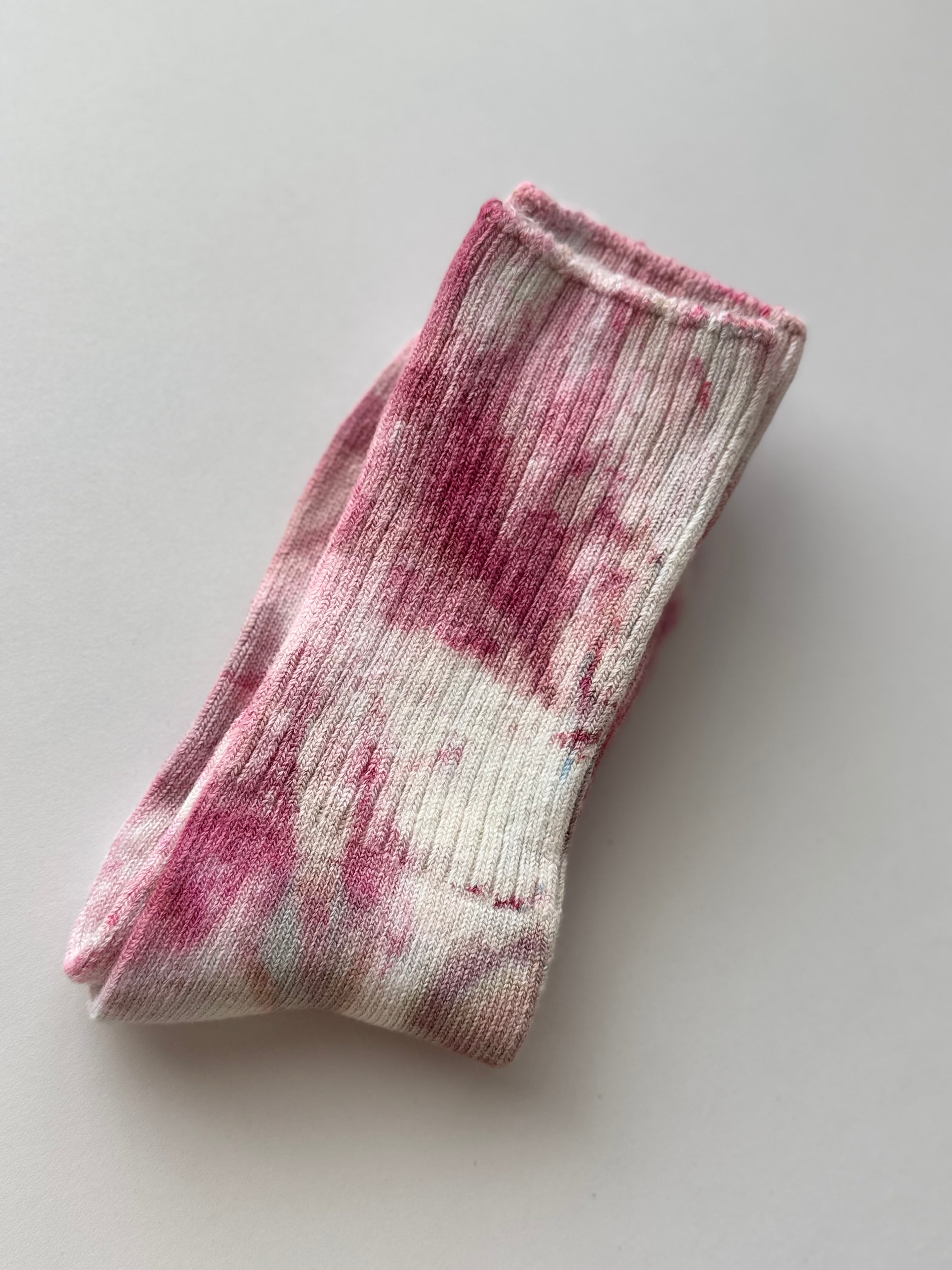 Strawberry Cream Bamboo Socks