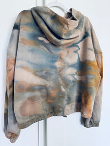 L-XL Semi Cropped Cinch Hoodie