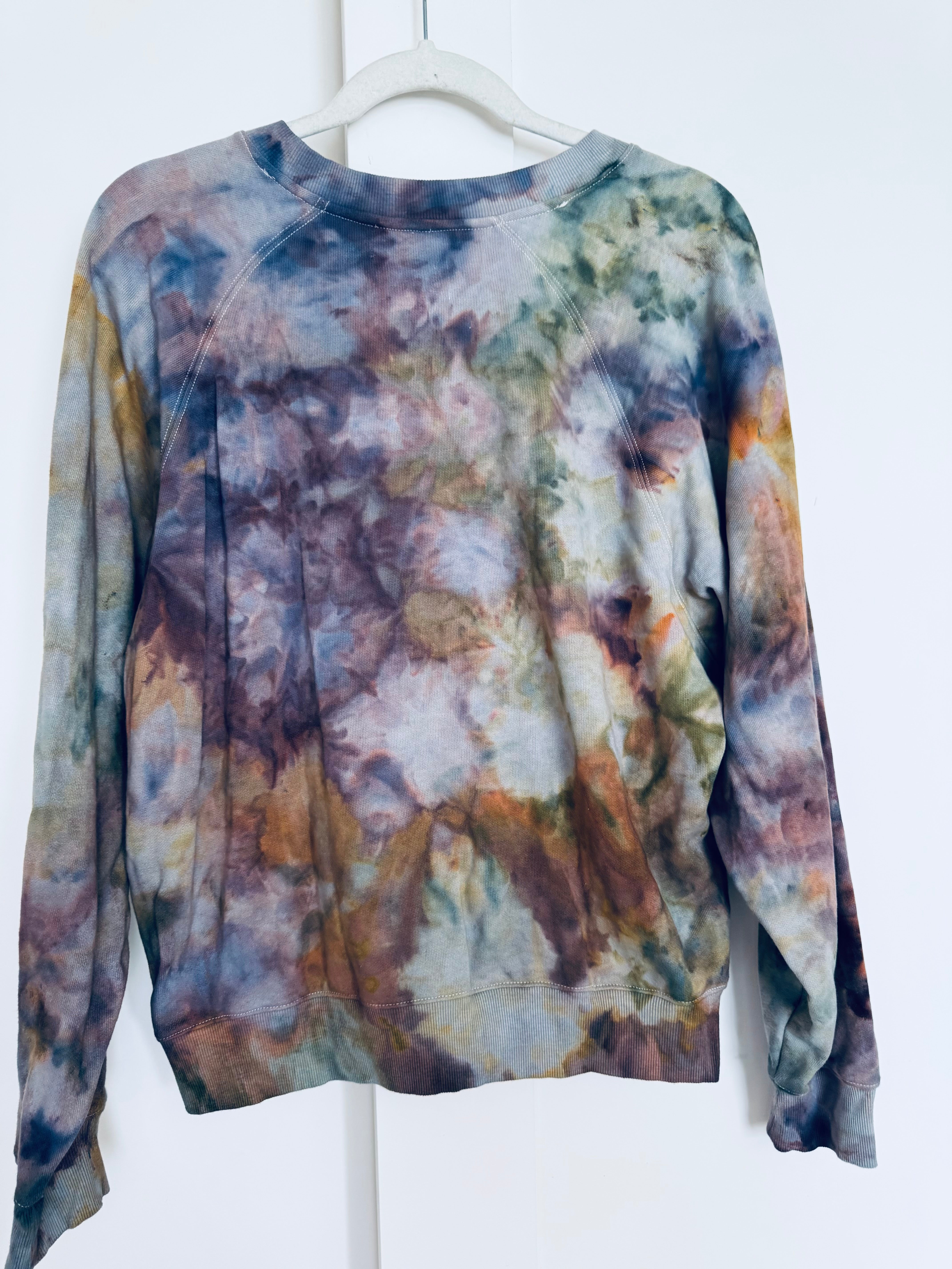 Medium So Cozy Ice Dye Crew