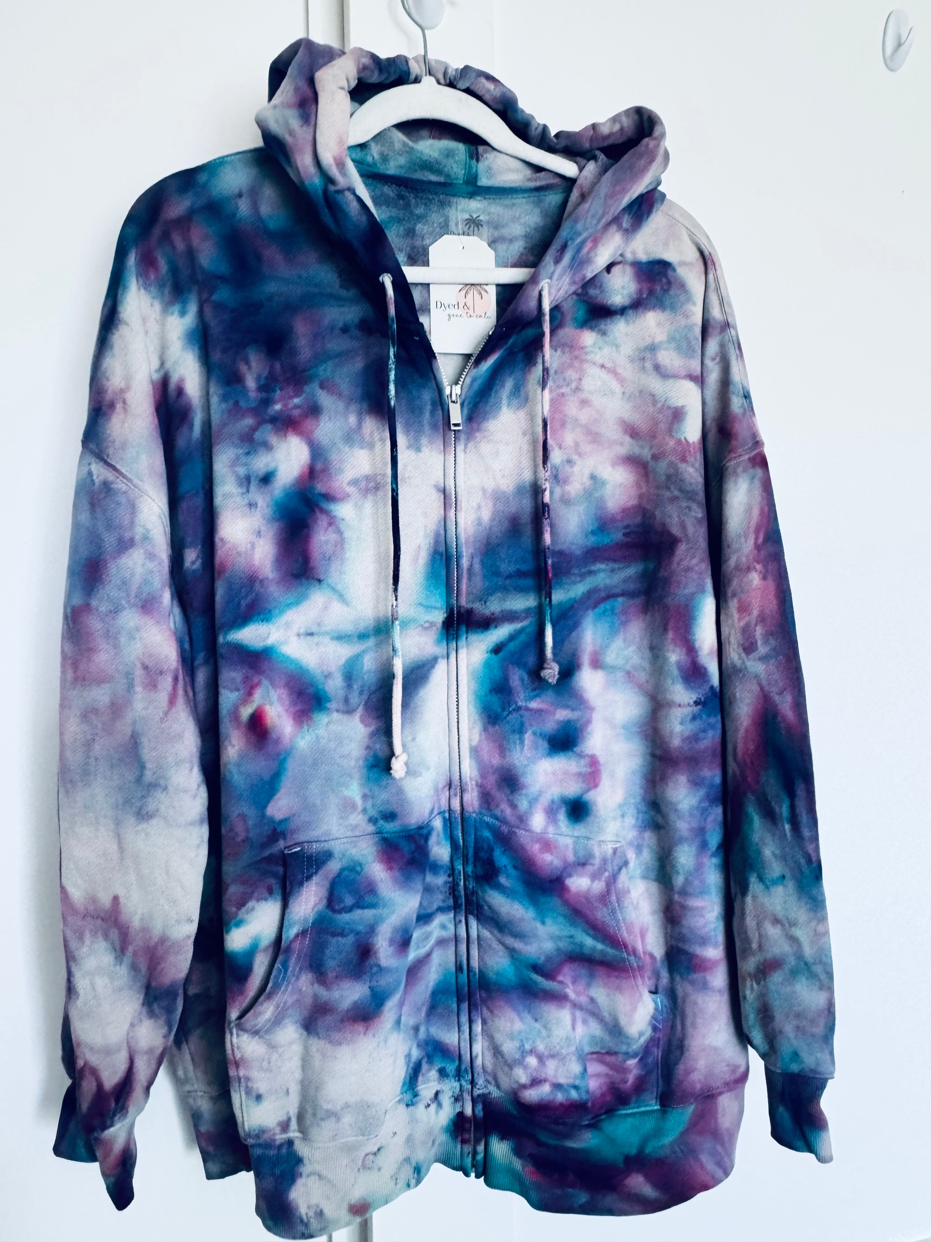Large Oversized Zip Up Hoodie