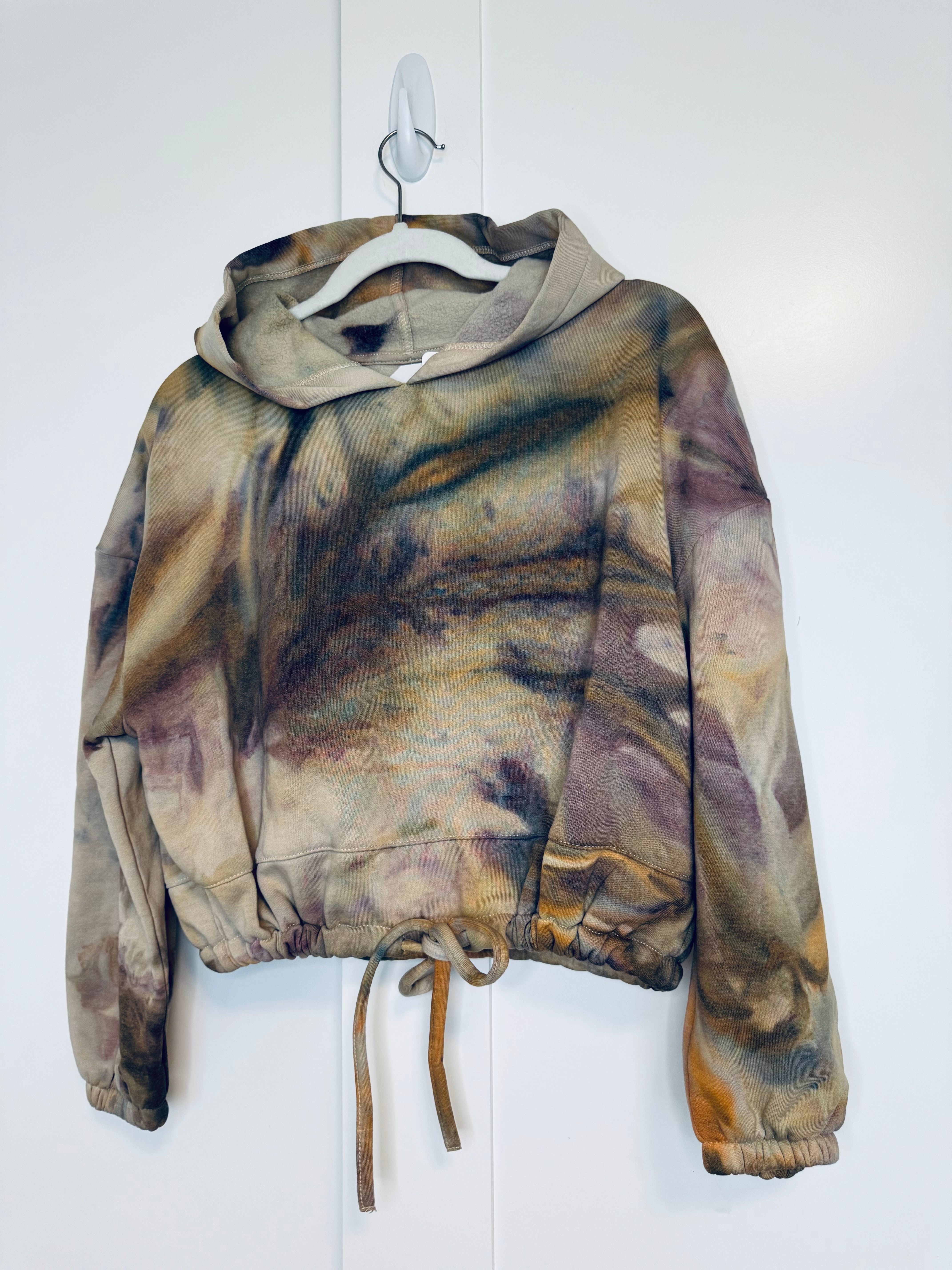 XS-Small Semi Cropped Cinch Hoodie