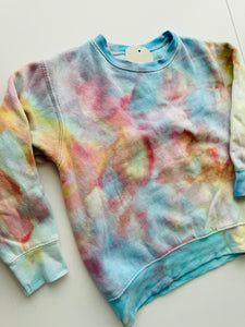 4T Toddler Ice Dye Crew