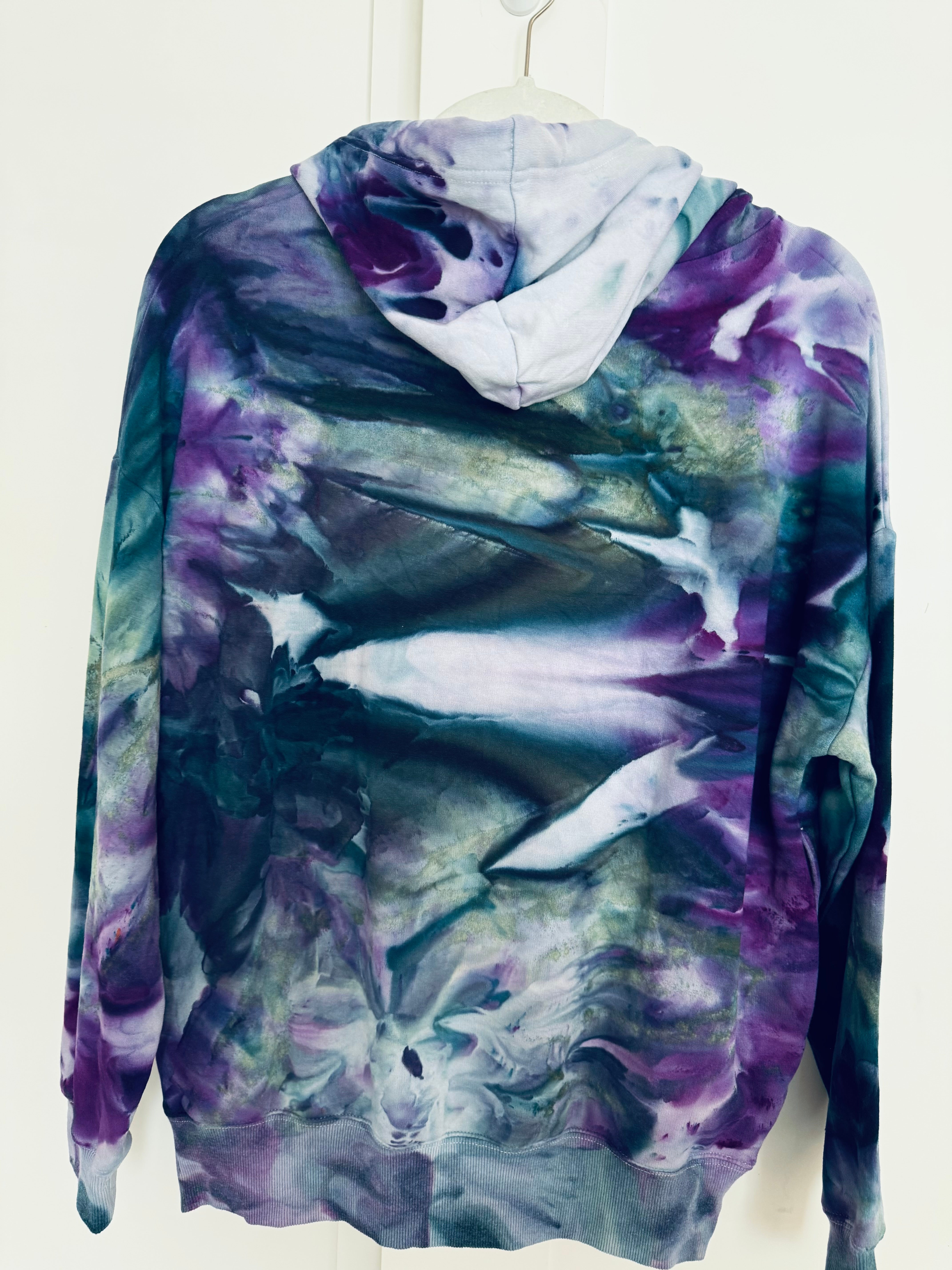 XL Ice Dye Super Soft Hoodie