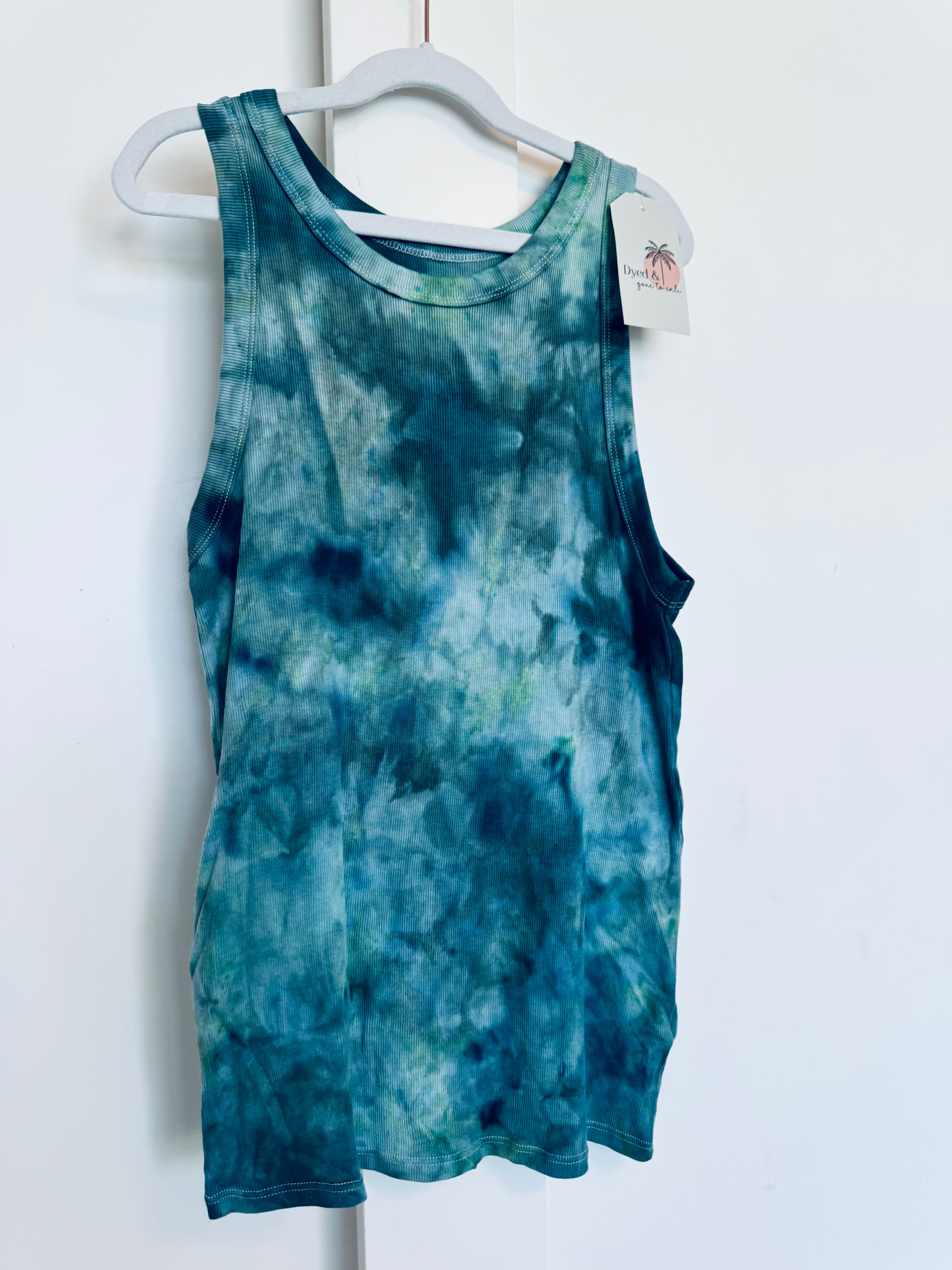 Large Ribbed Stretch Tank