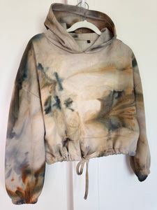 XS Semi Cropped Cinch Hoodie