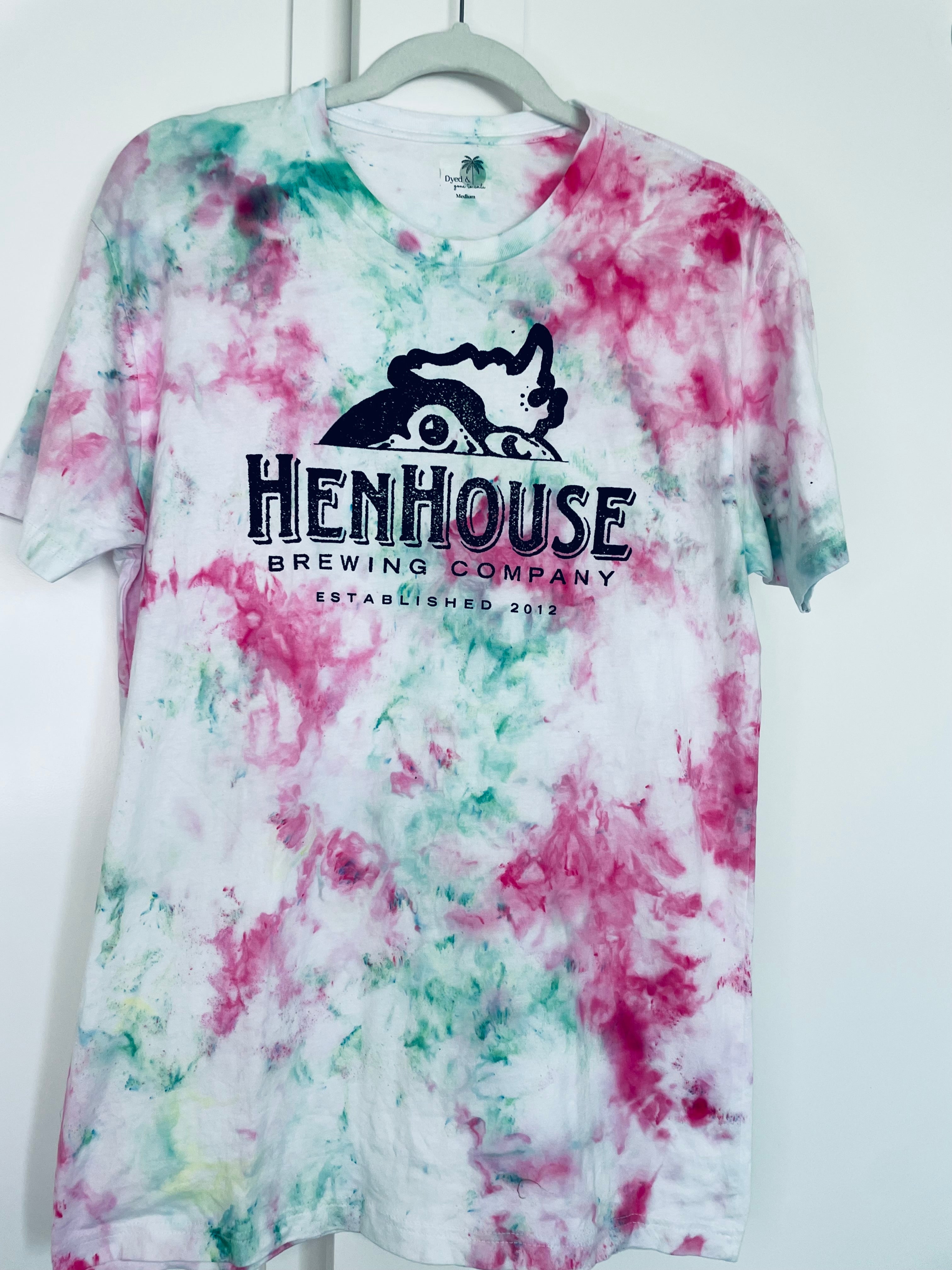 Medium Ice Dye HenHouse Tee