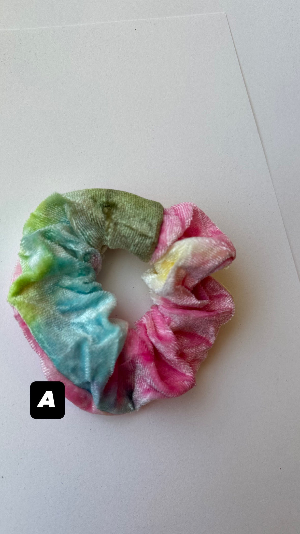 Tie Dye Scrunchies