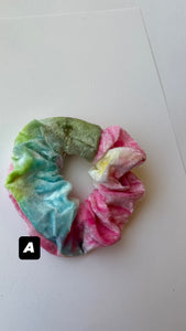 Tie Dye Scrunchies