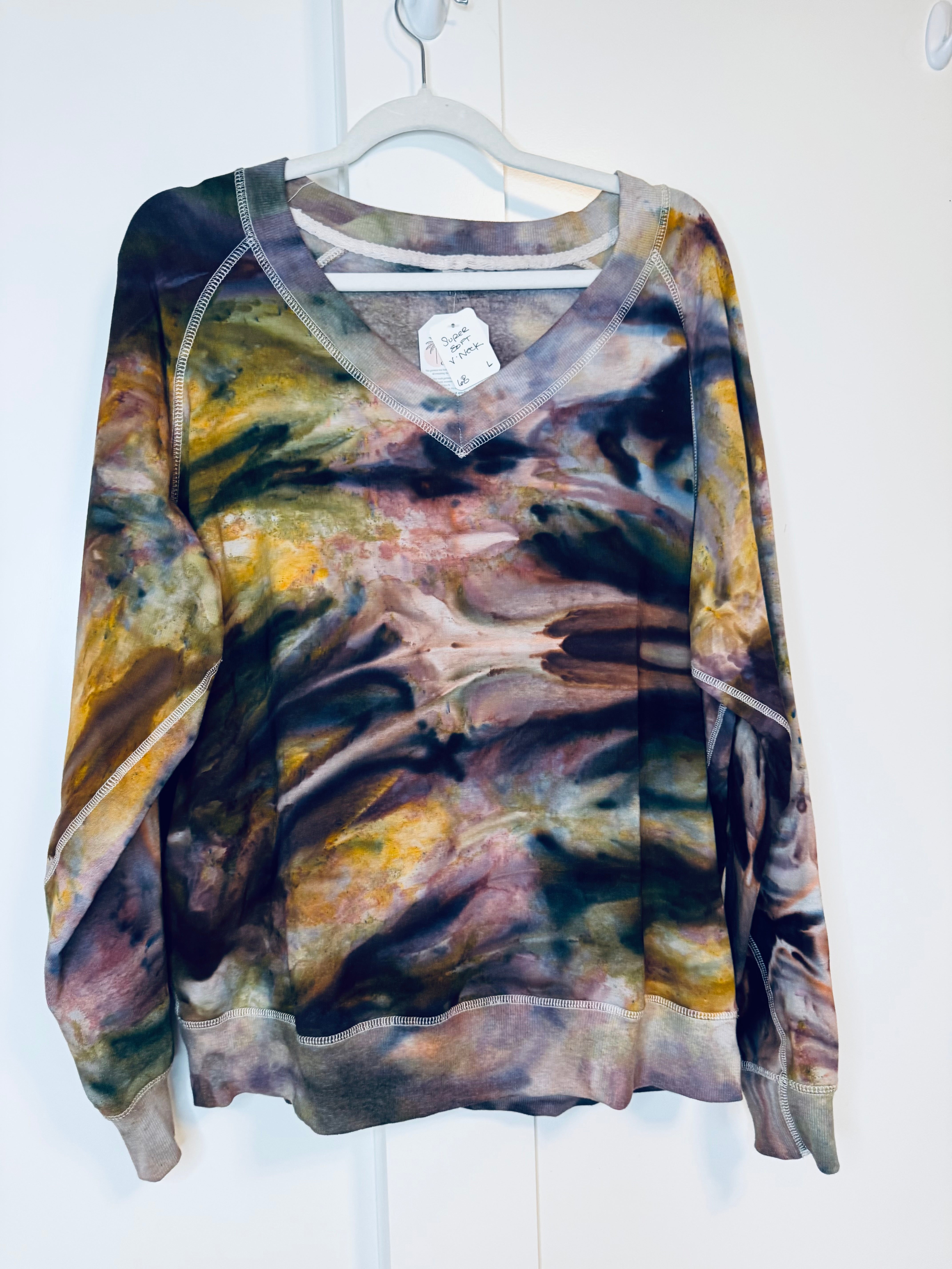 Large Super Soft V Neck Sweater