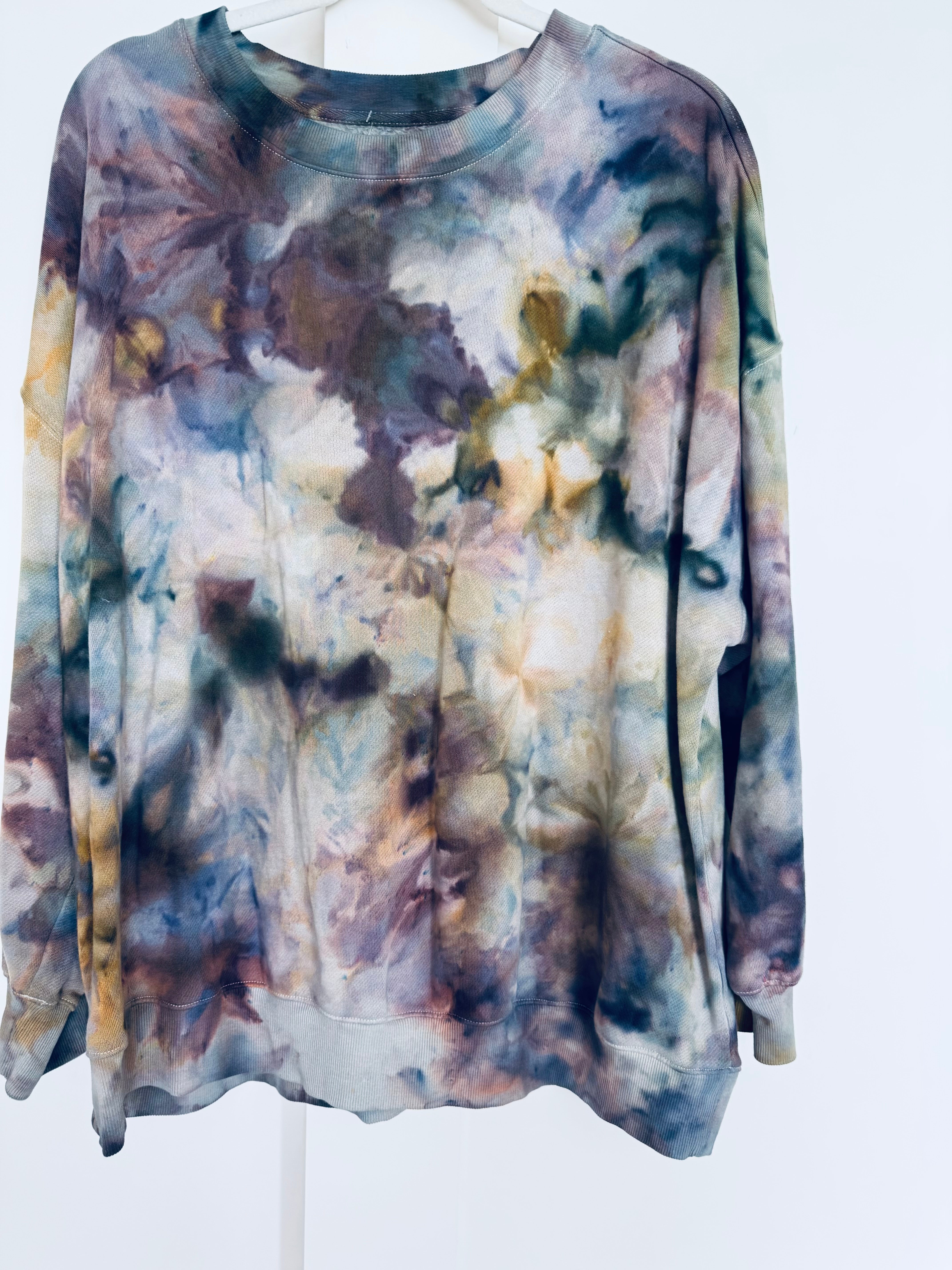 XL So Cozy Ice Dye Crew