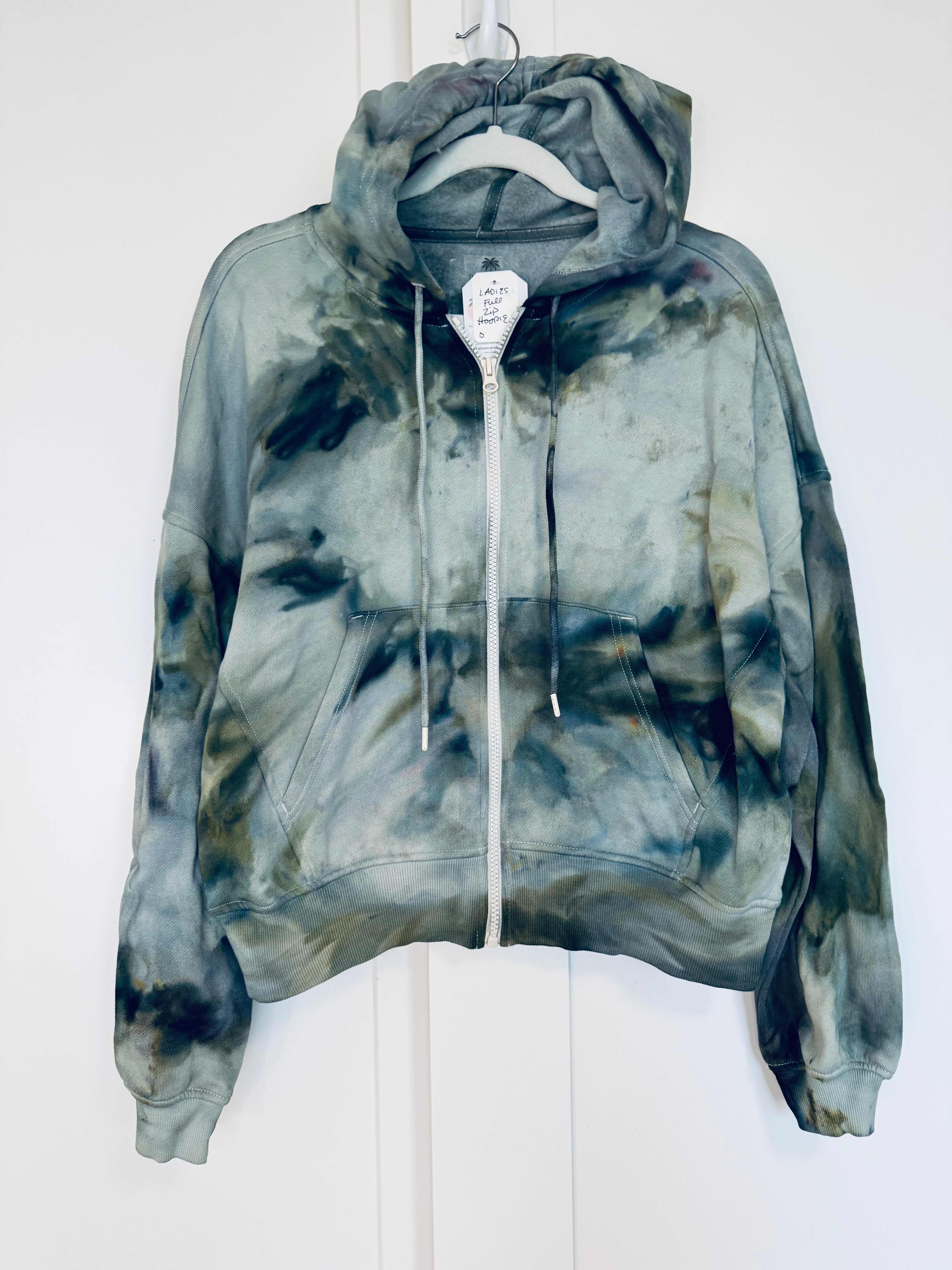 Small Ice Dye So Comfy Zip Up