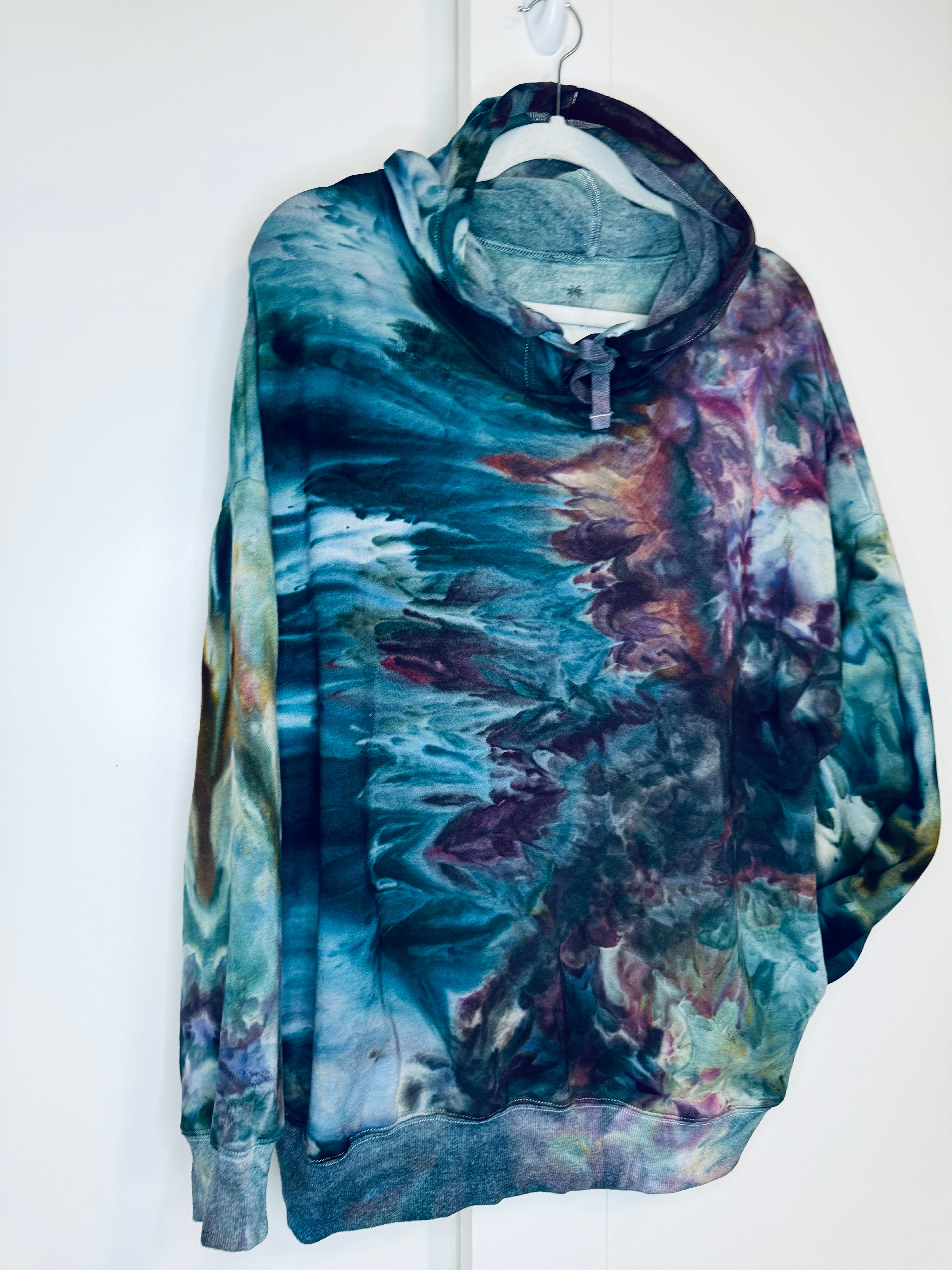 XL Ice Dye Super Soft Hoodie