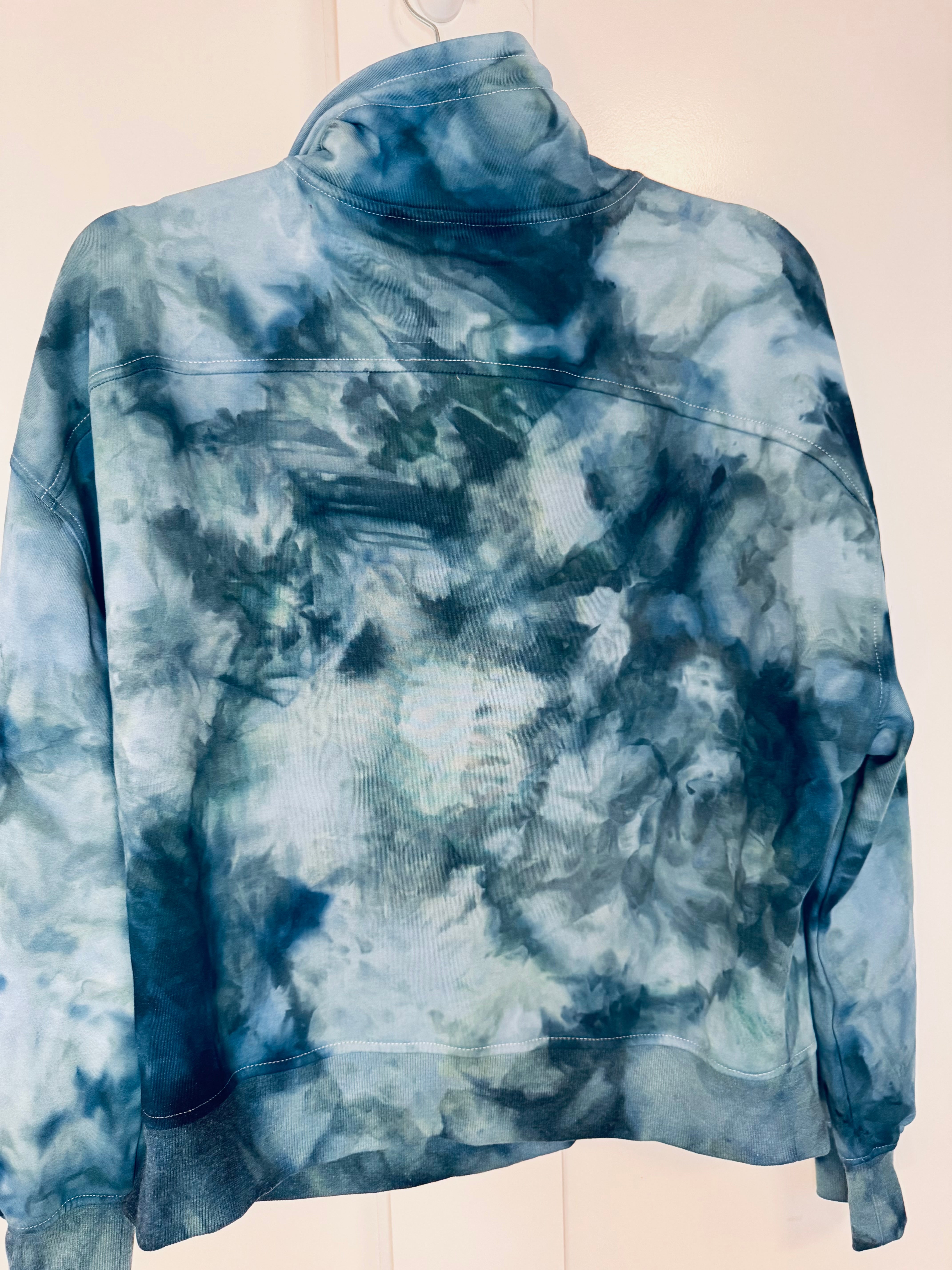 Large Ice Dye So Soft 1/2 Zip