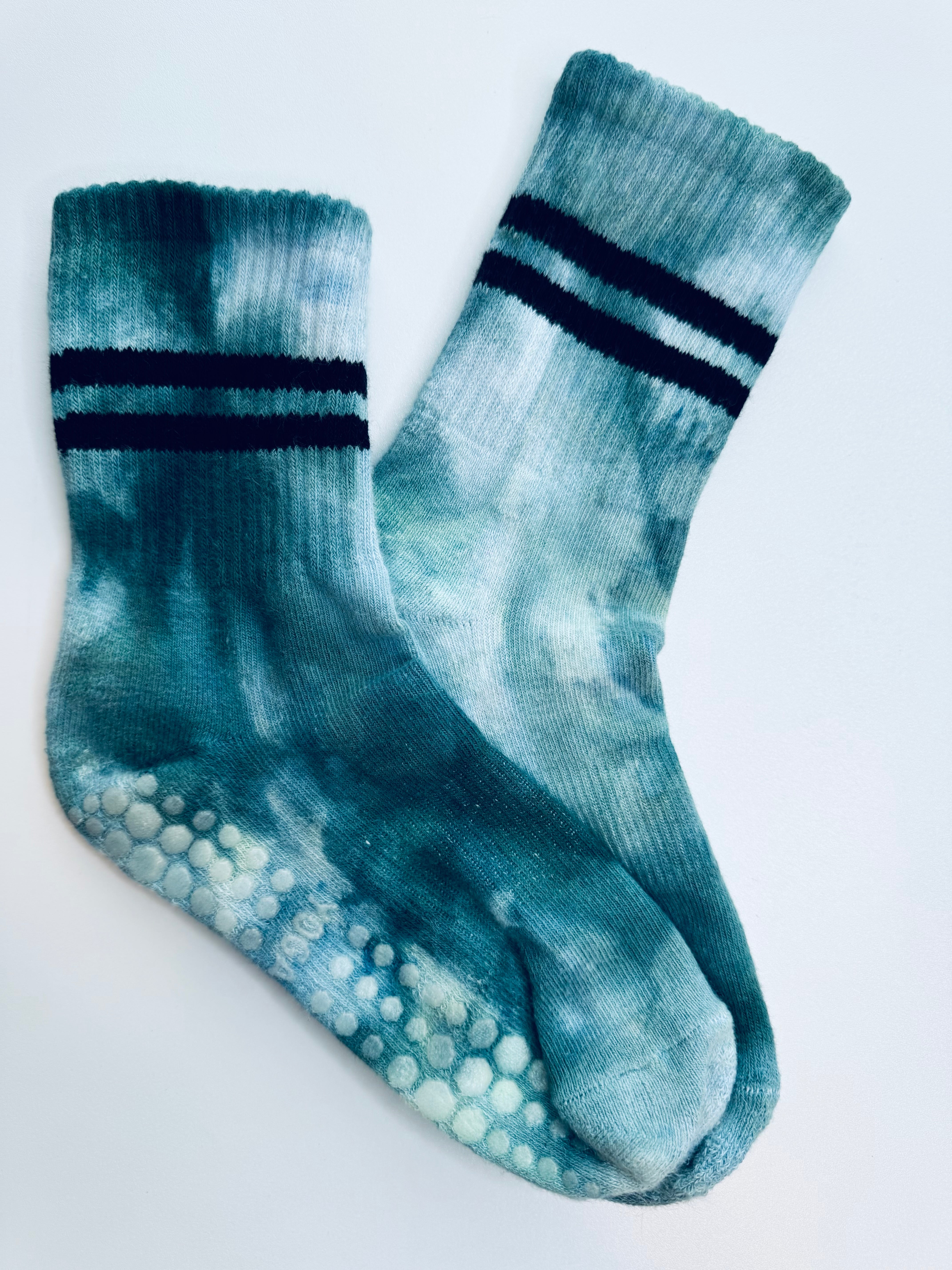 Dyed Pilates Yoga Grip Socks