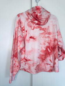 Large Strawberries and Cream So Cozy Ladies Zip Up