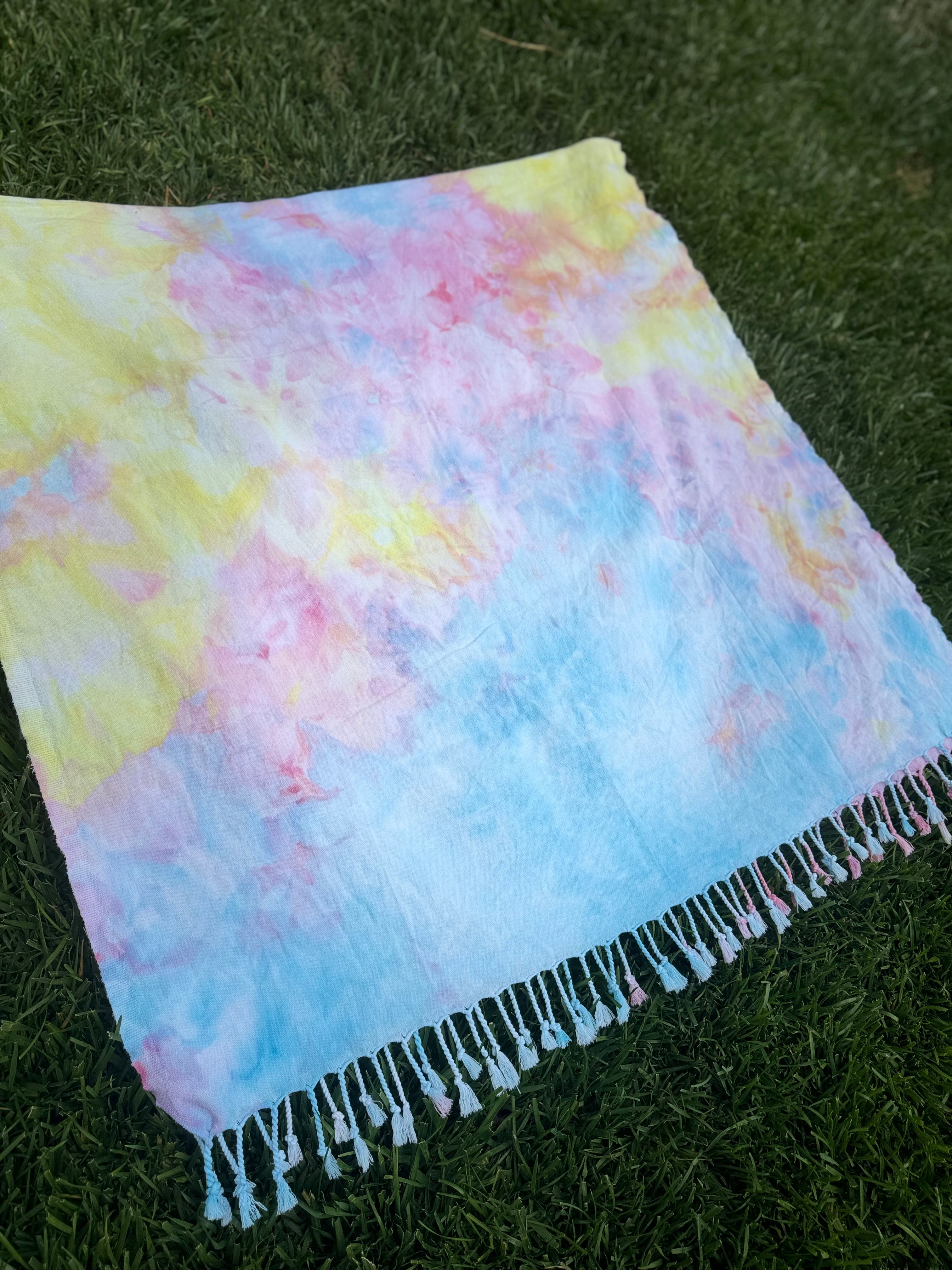 Lover Turkish Towel Picnic Blanket 40”x70”