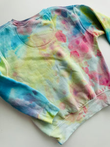 4T Toddler Ice Dye Crew