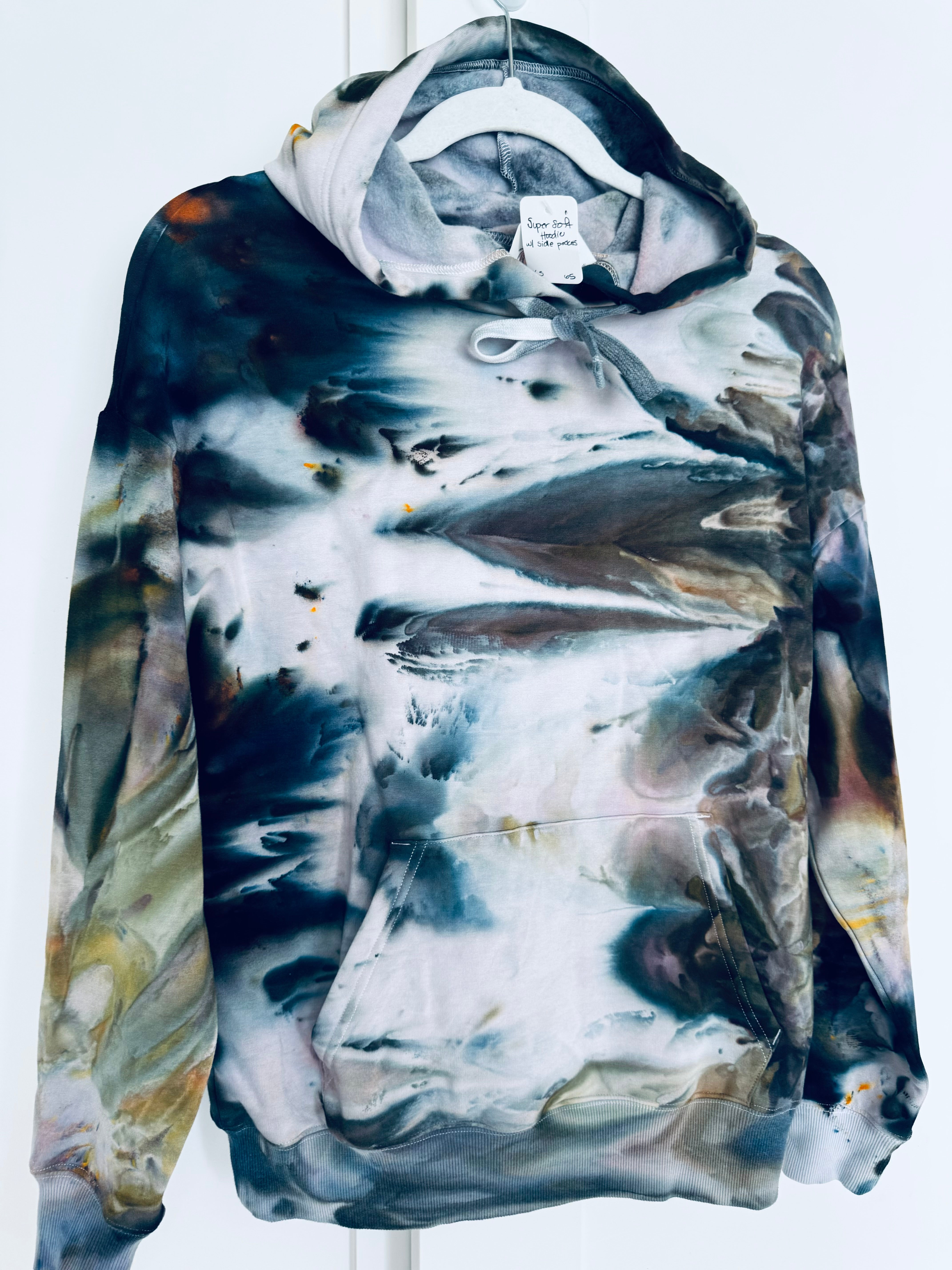 XS Ice Dye Super Soft Hoodie