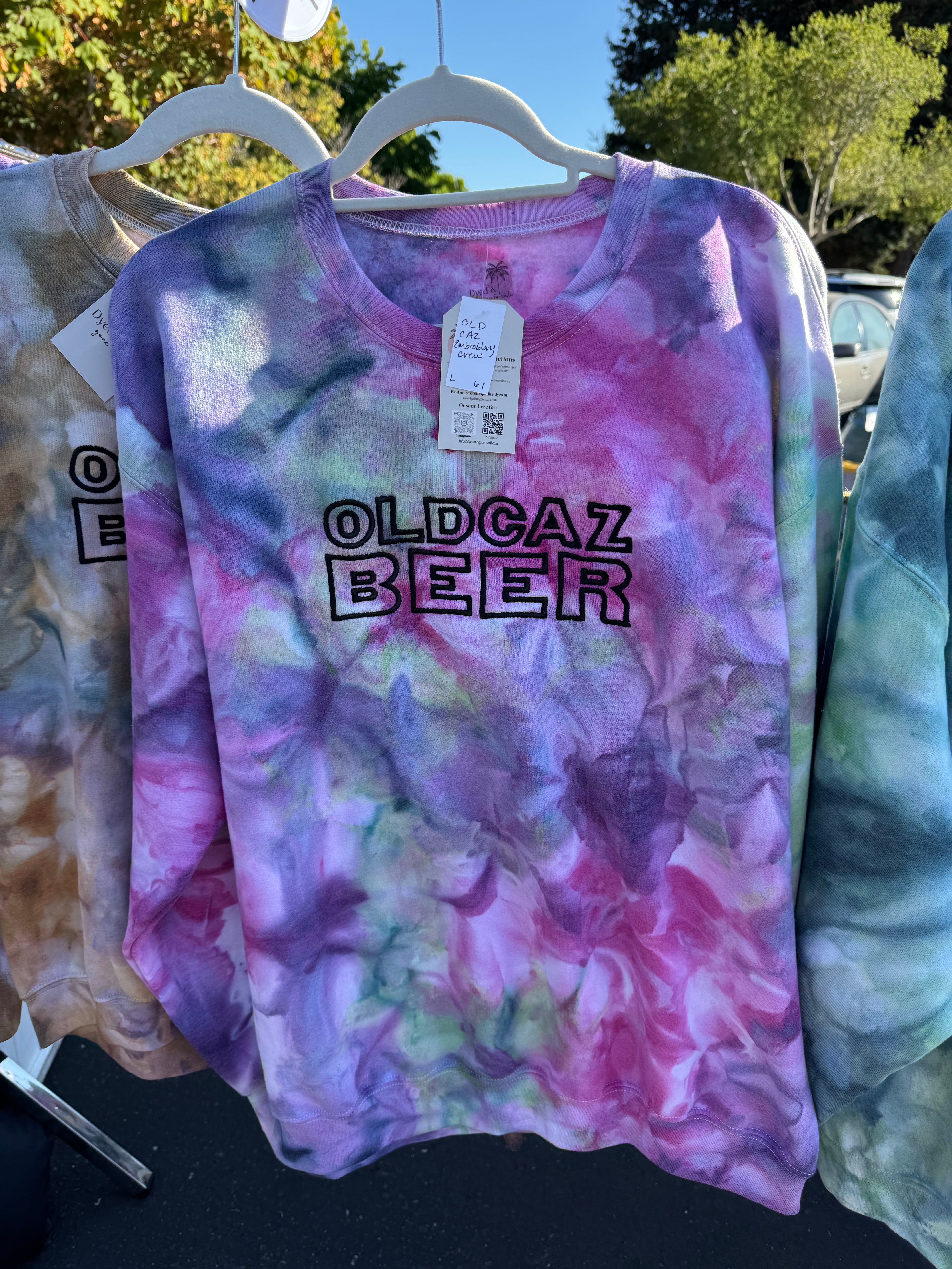 Old Caz Dyed Crews