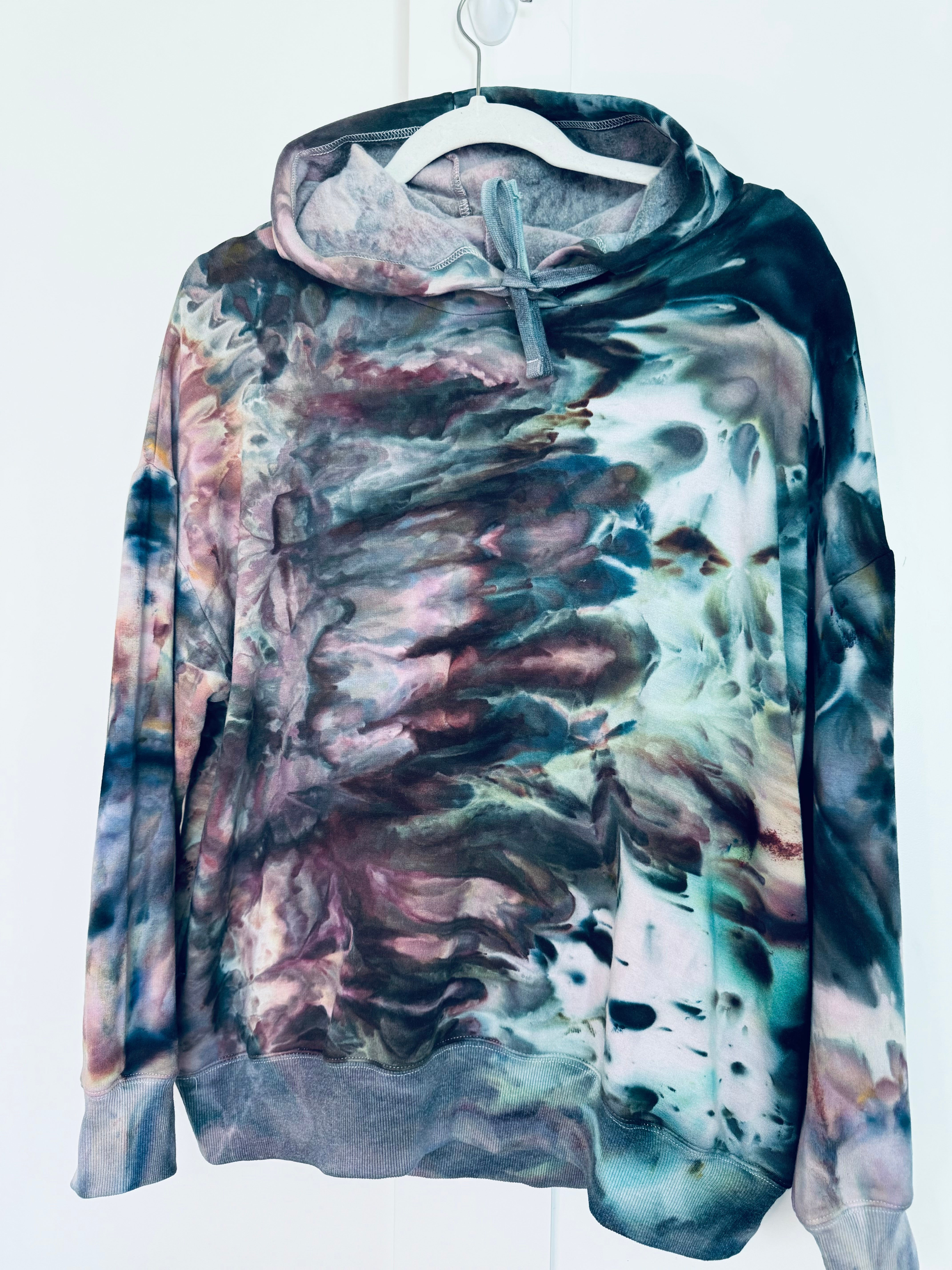 Large Ice Dye Super Soft Hoodie