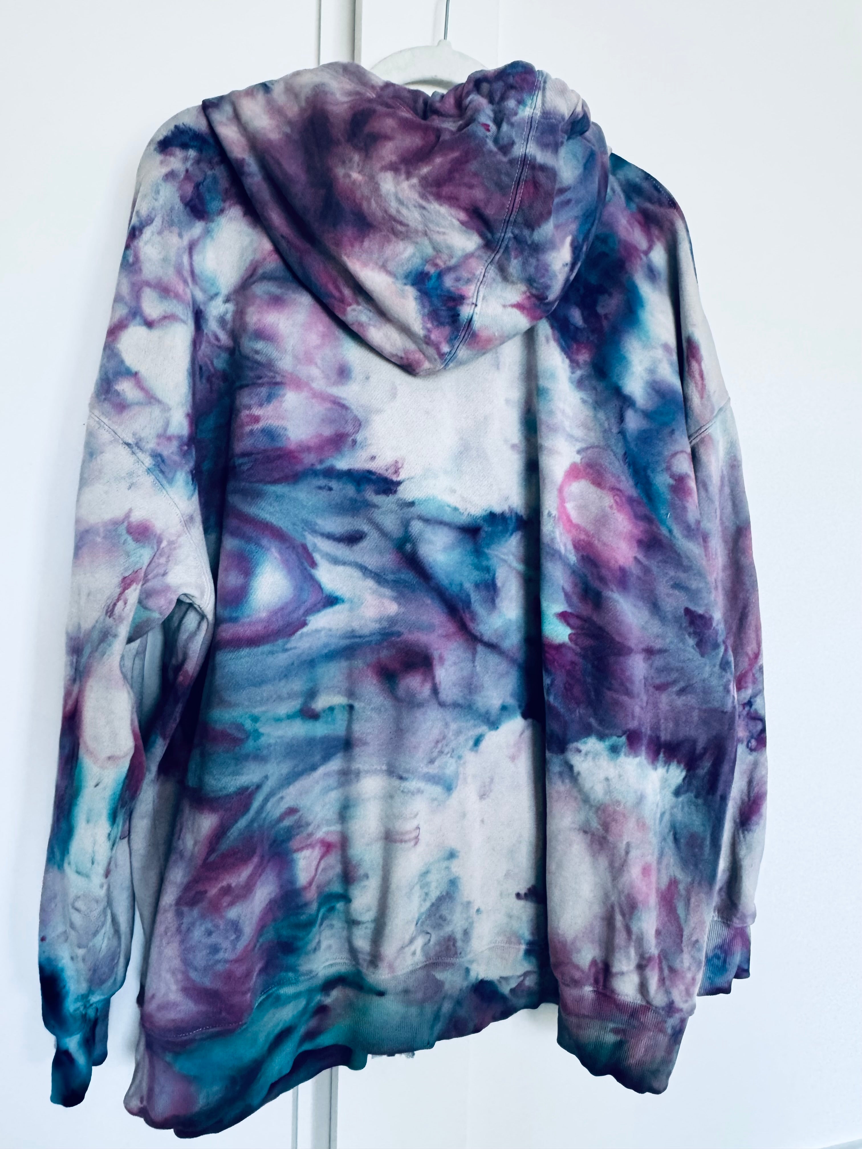 Large Oversized Zip Up Hoodie