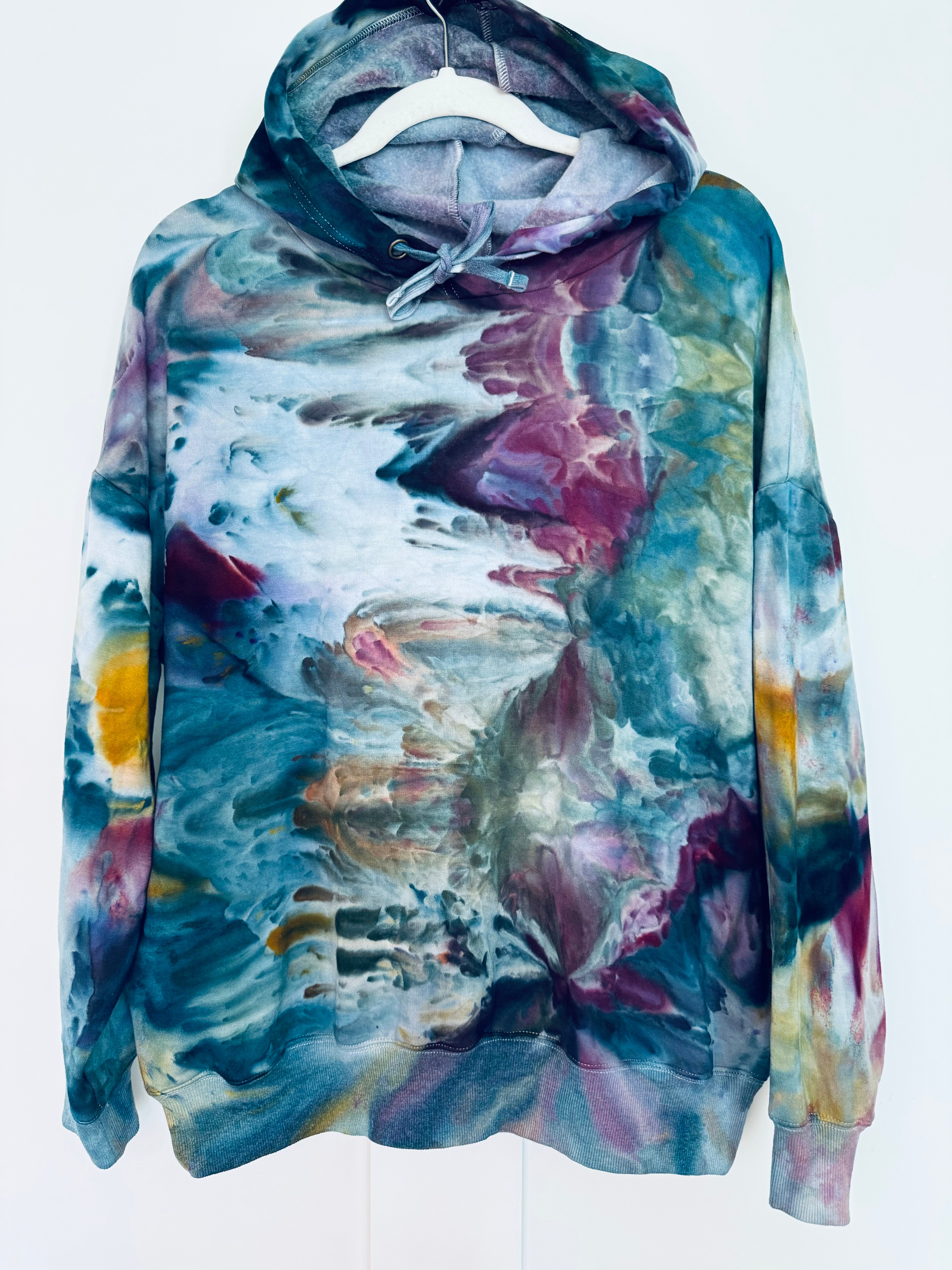 Large Ice Dye Super Soft Hoodie