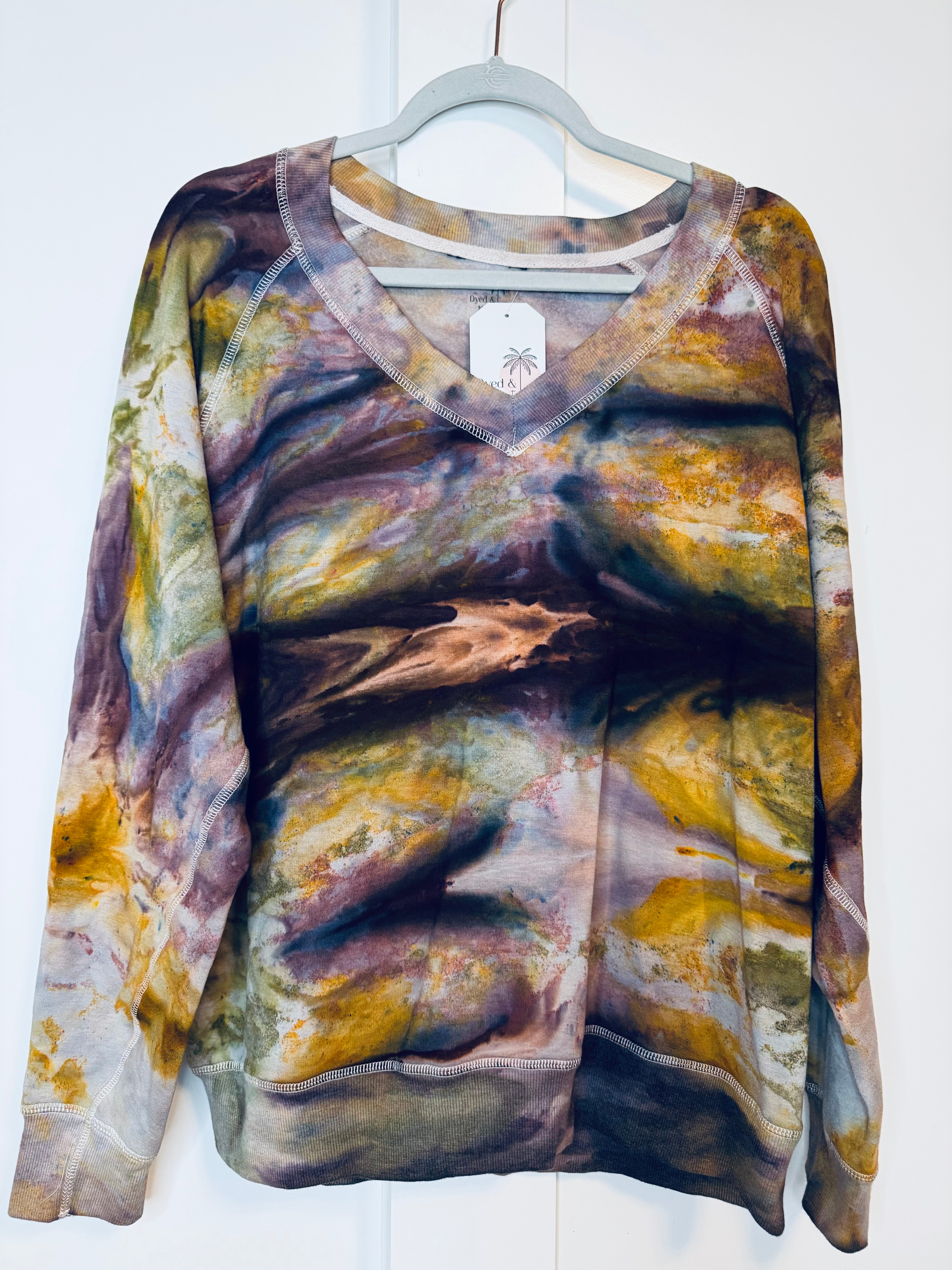 Large Super Soft V Neck Sweater