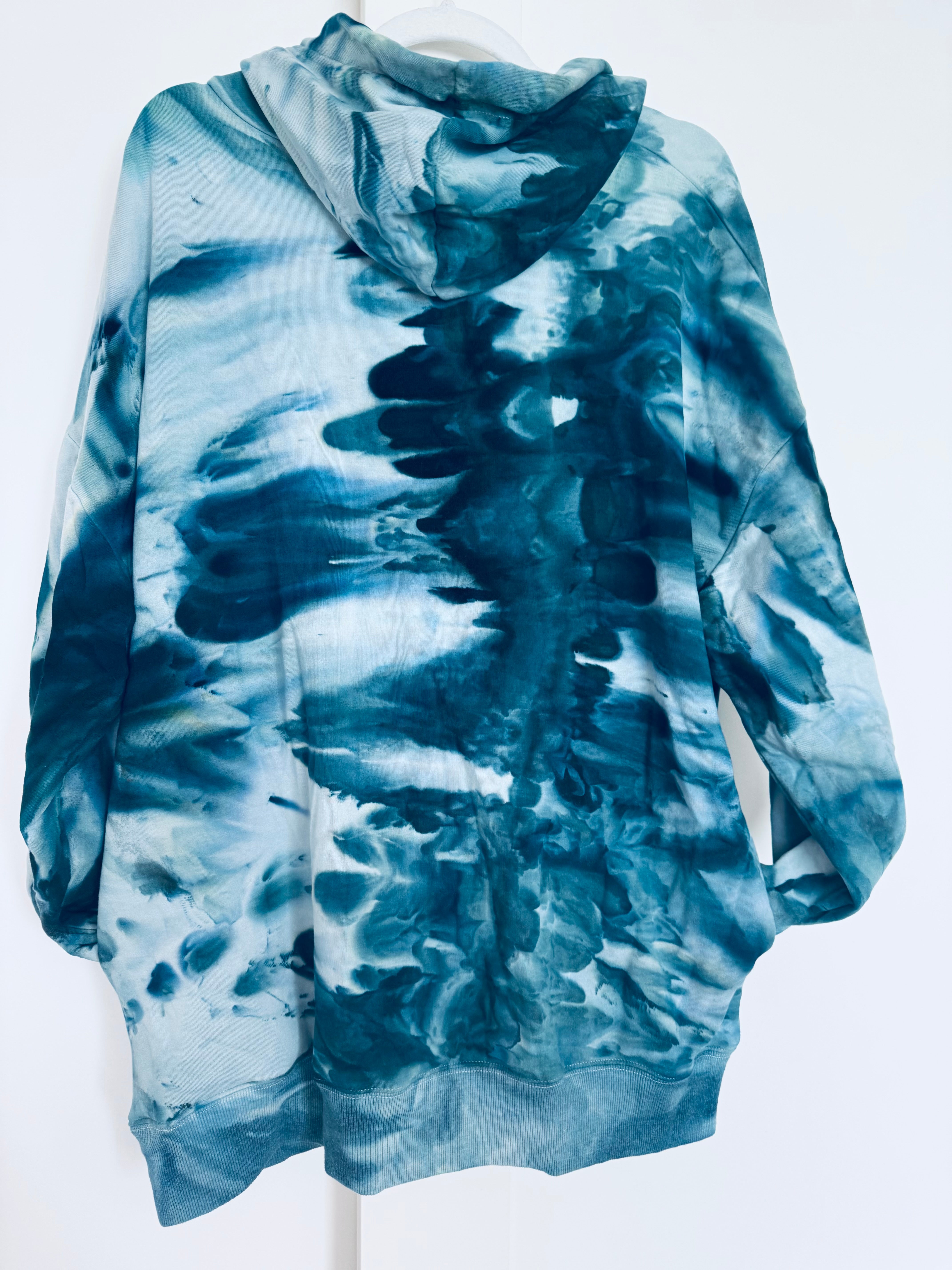 XL Ice Dye Super Soft Hoodie