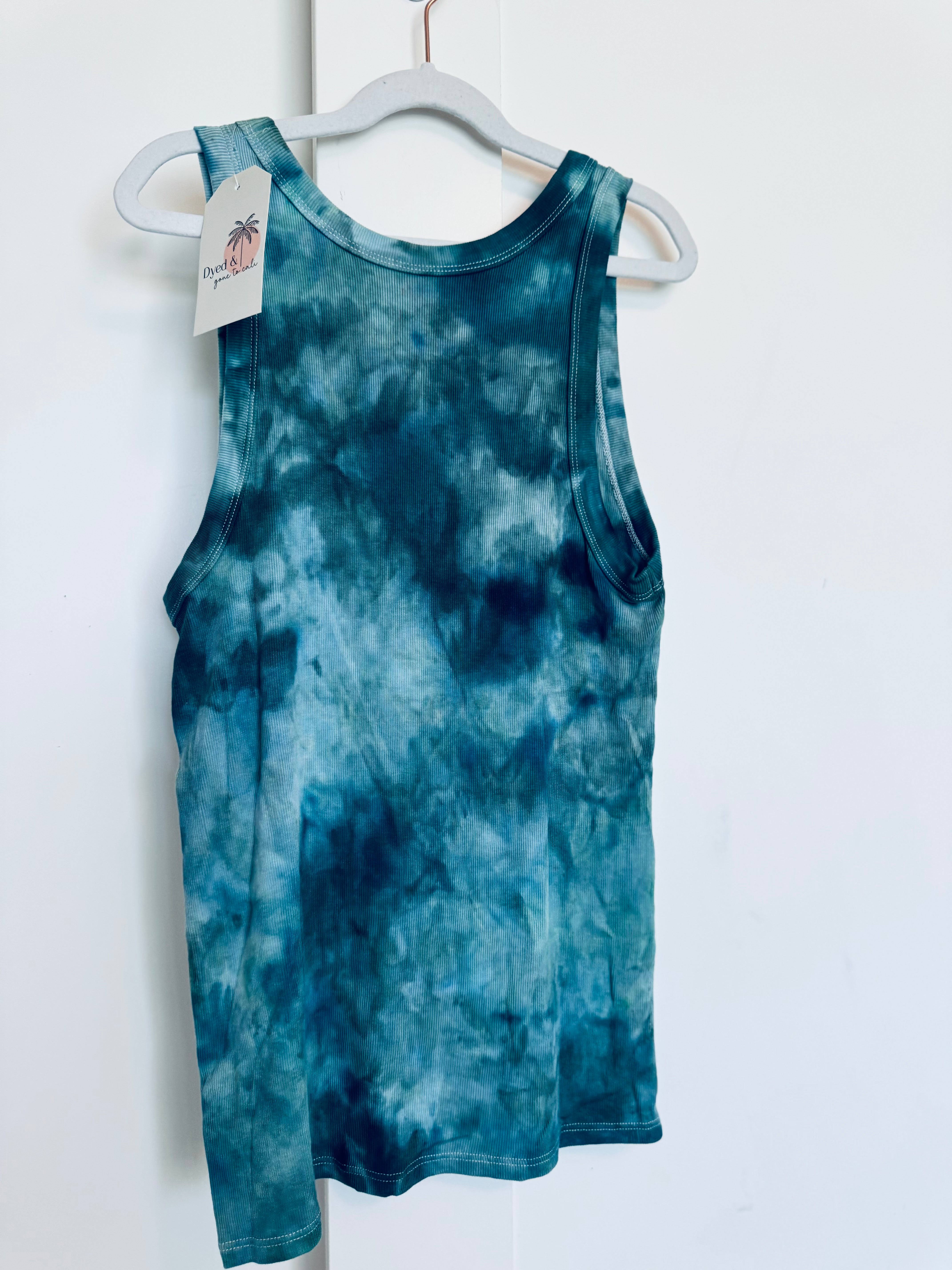 Large Ribbed Stretch Tank