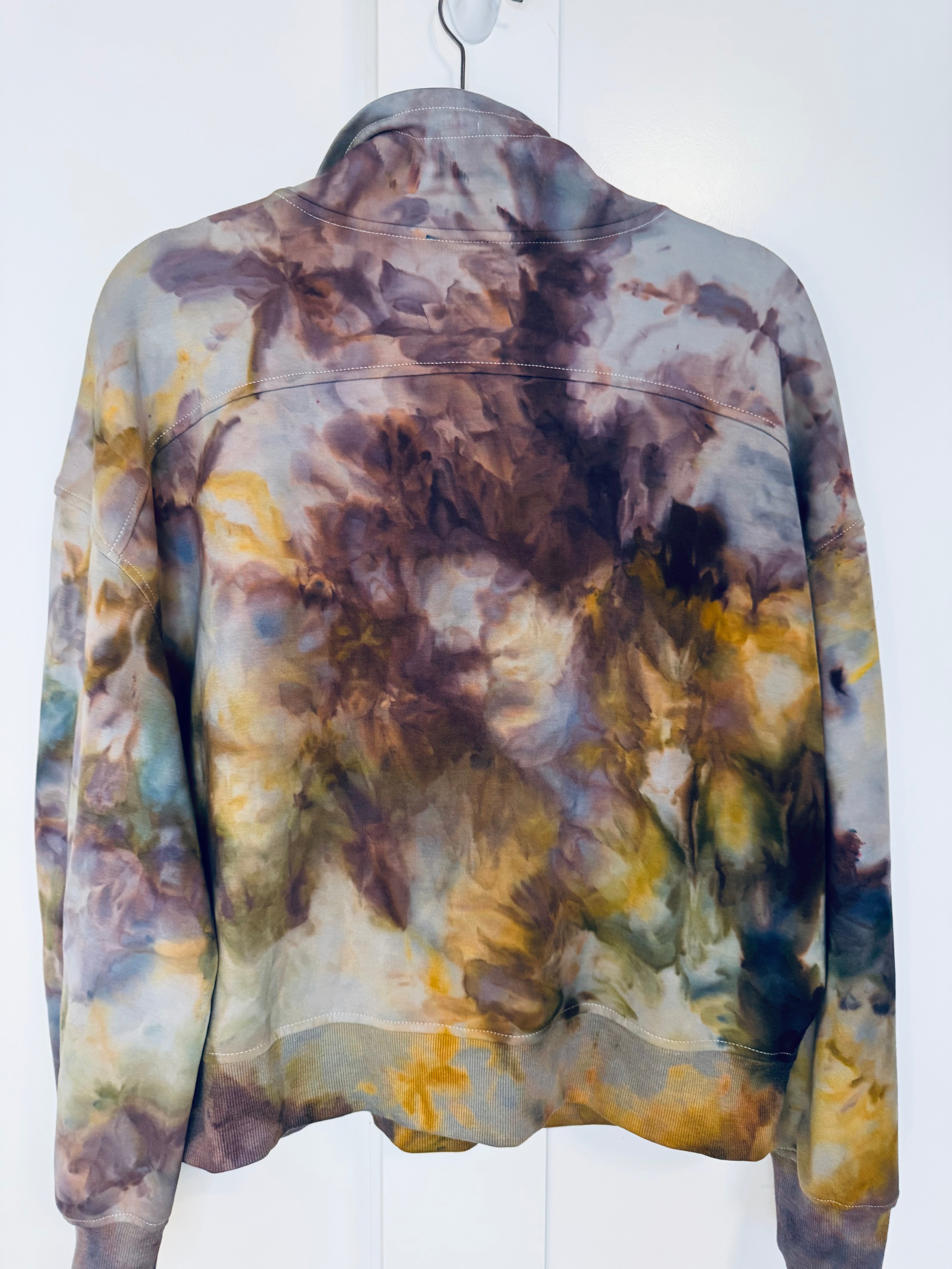 Large Ice Dye So Soft 1/2 Zip