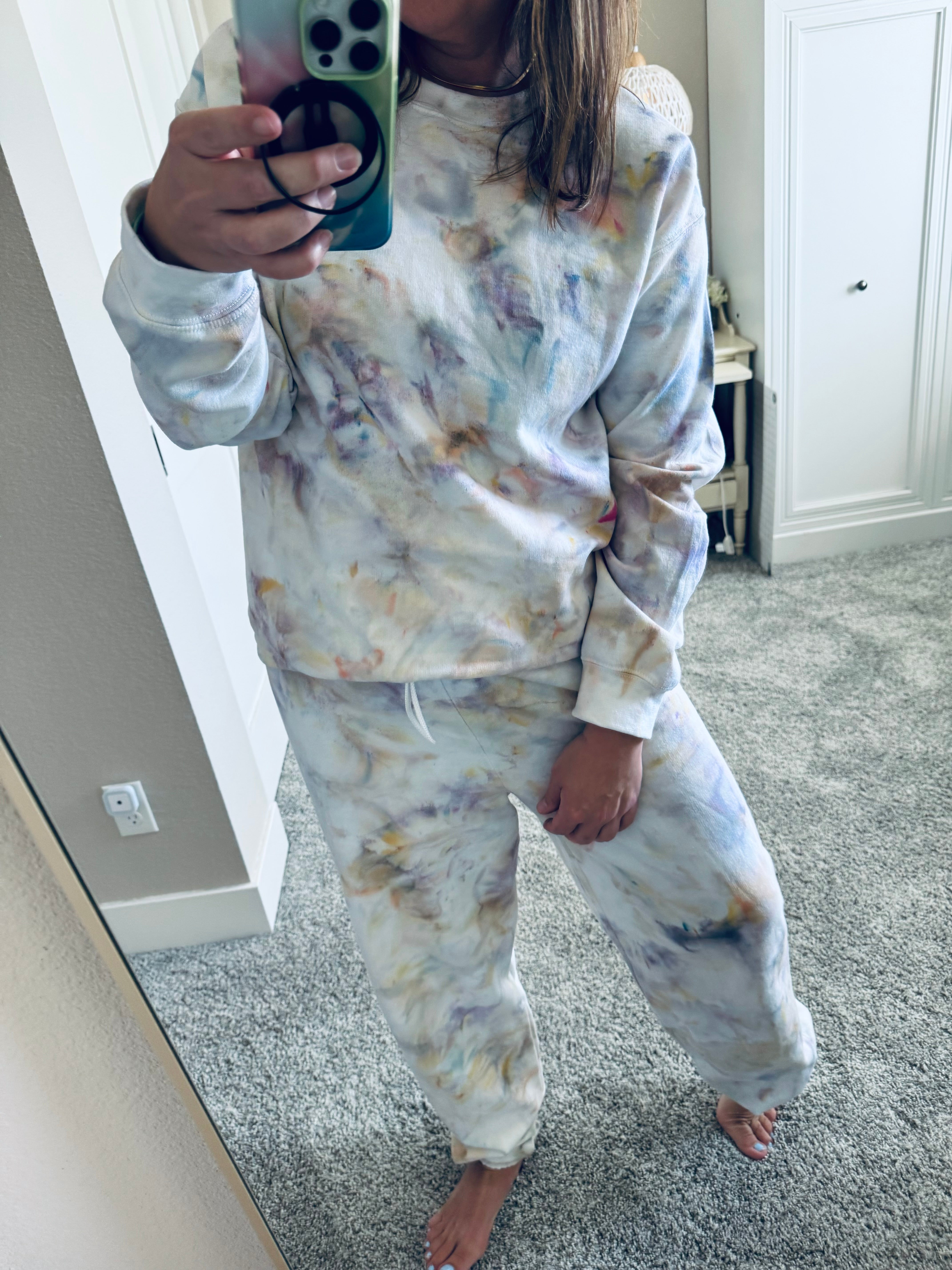 Daydream Ice Dye Oversized Sweats