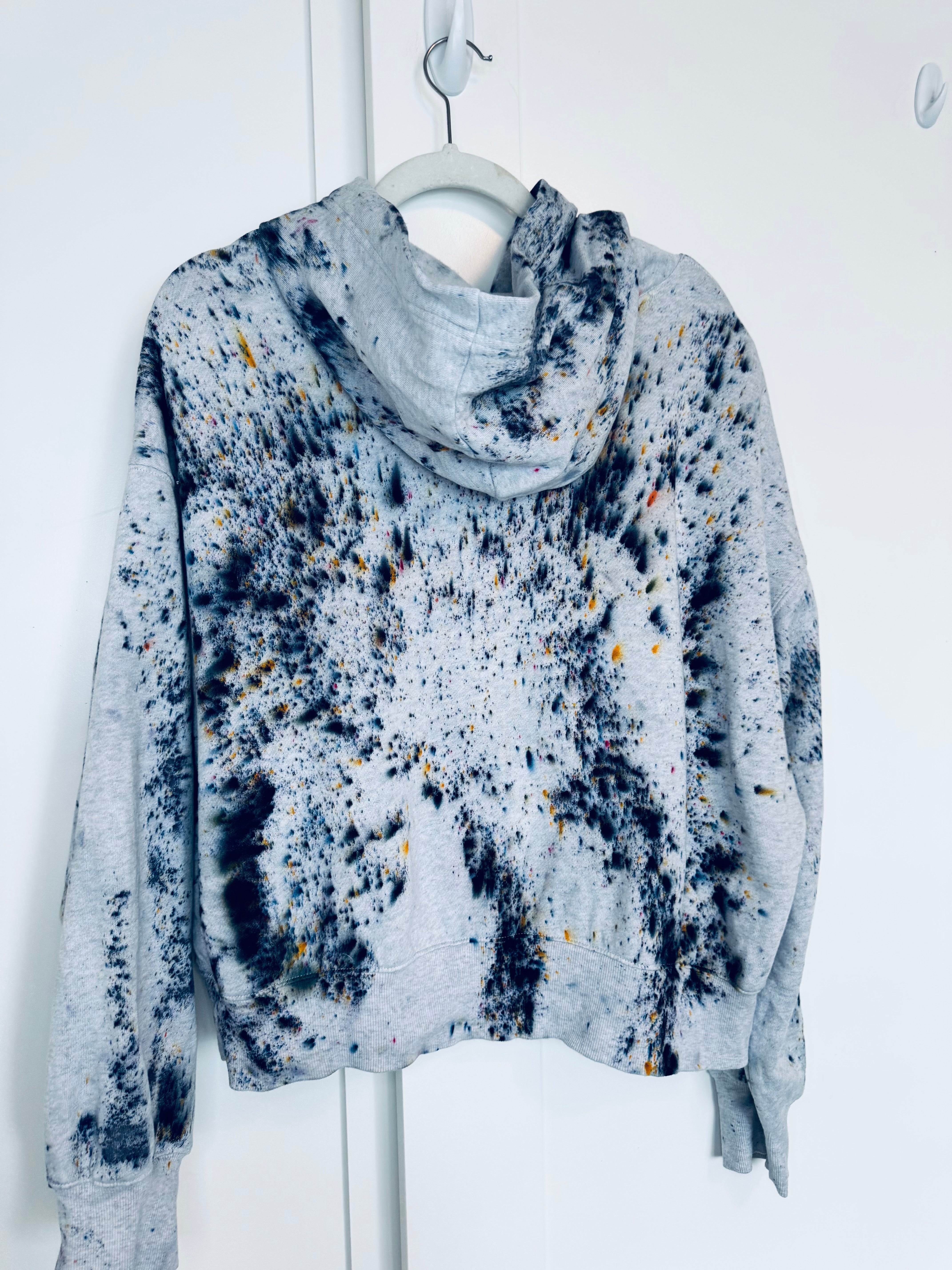 XL Ladies So Cozy Peace Splatter Hoodie