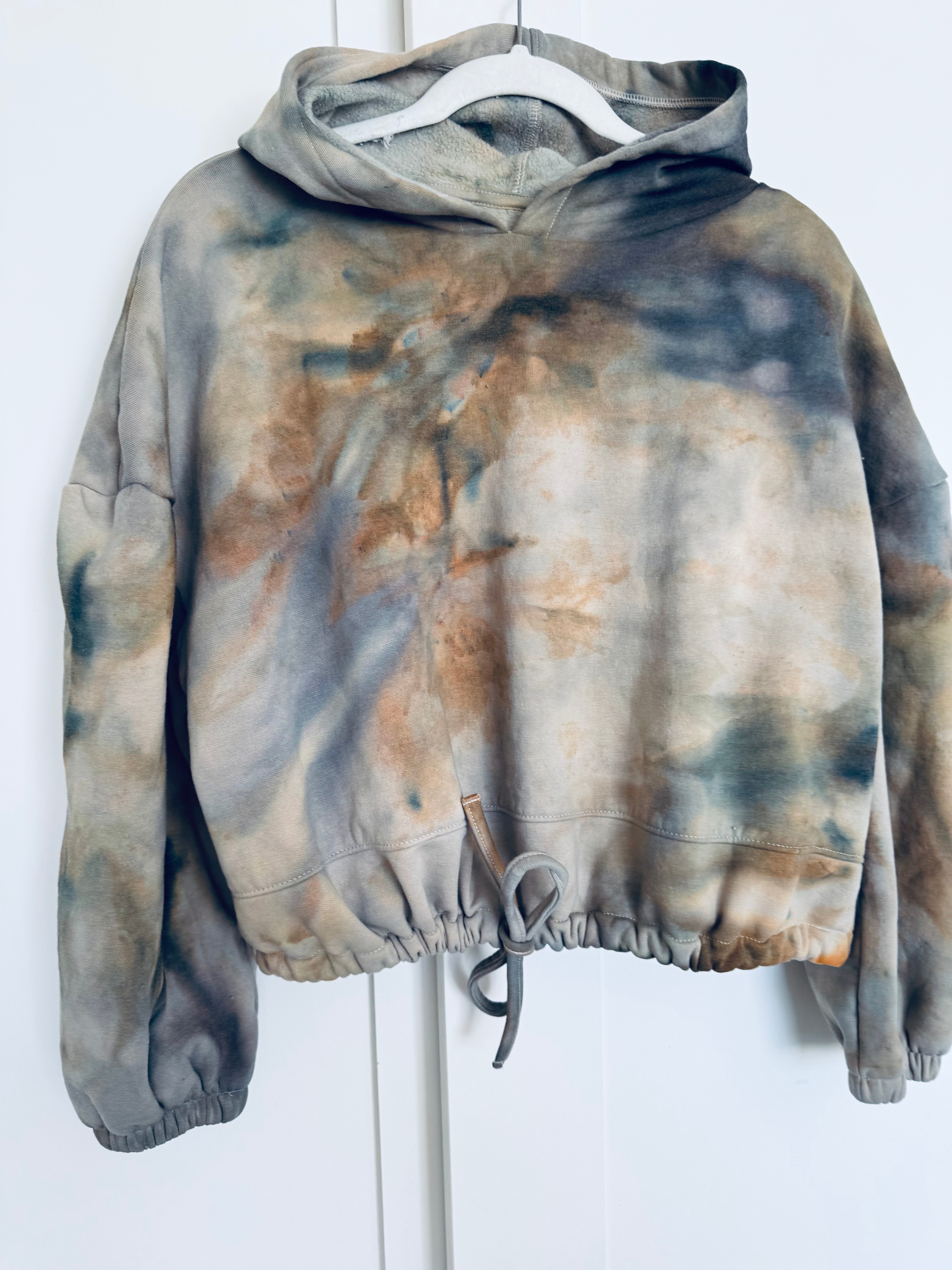 S-M Semi Cropped Cinch Hoodie