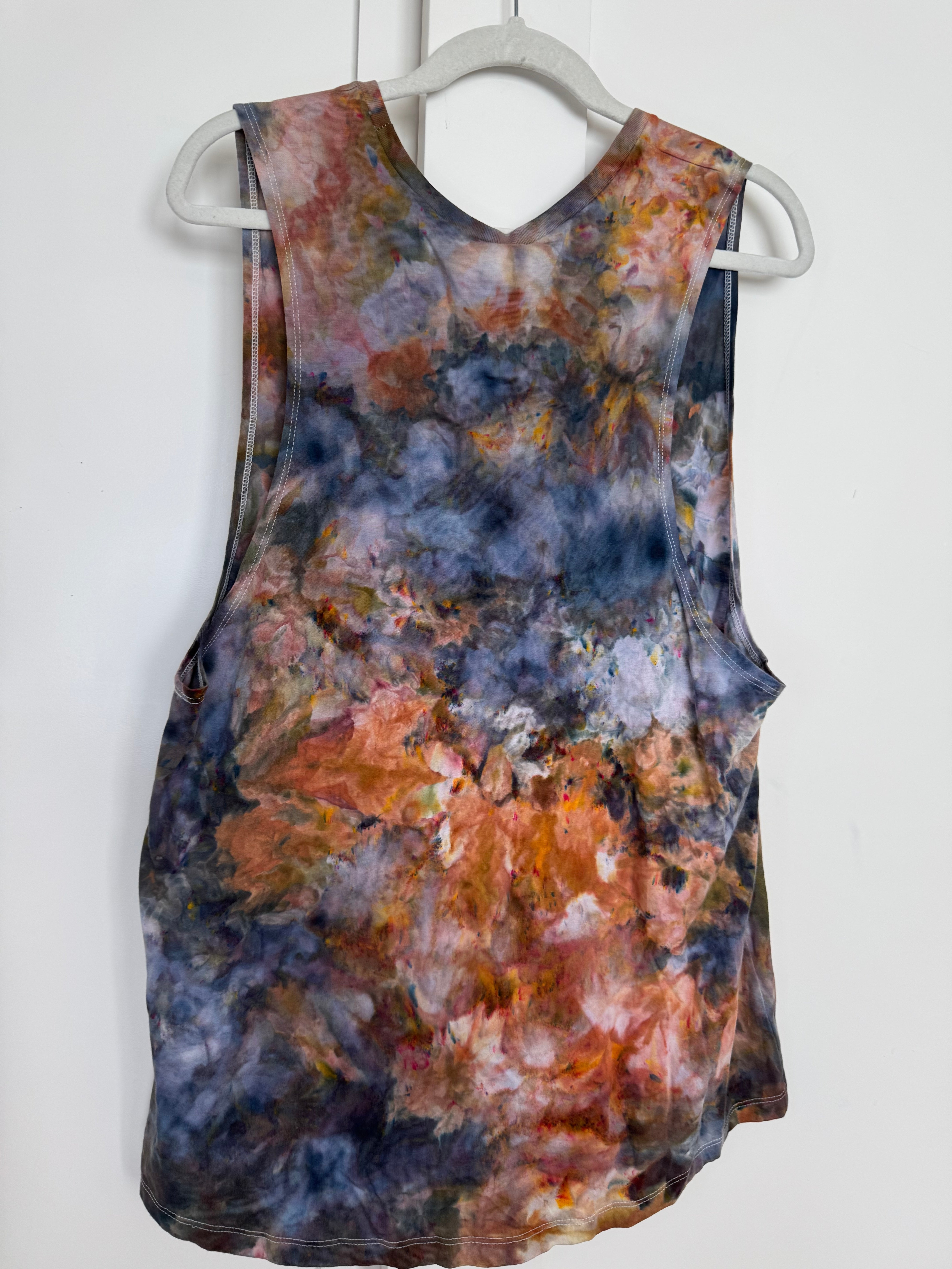 XXL Sedona Ice Dye Muscle Tank