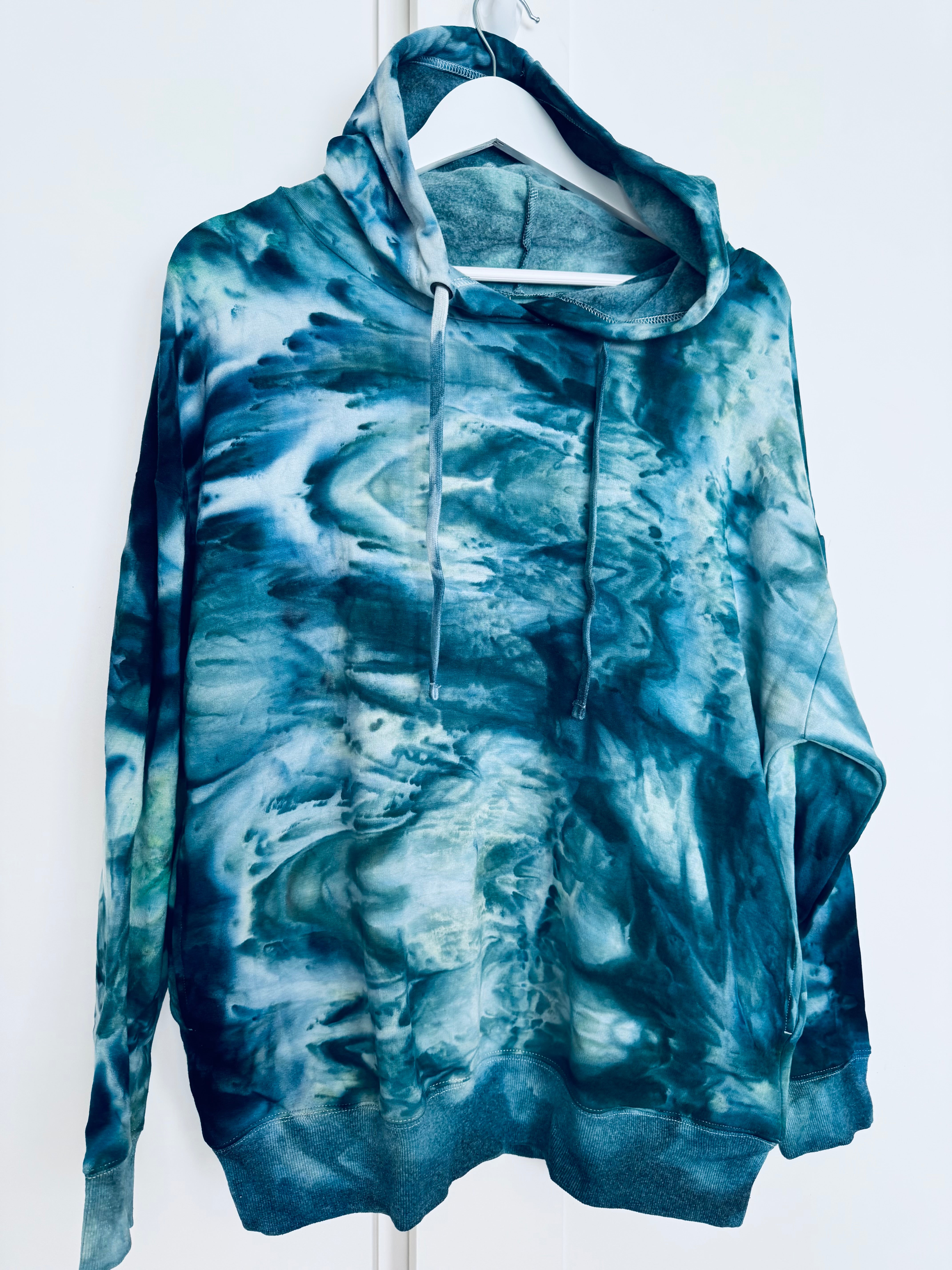 L Ice Dye Super Soft Hoodie