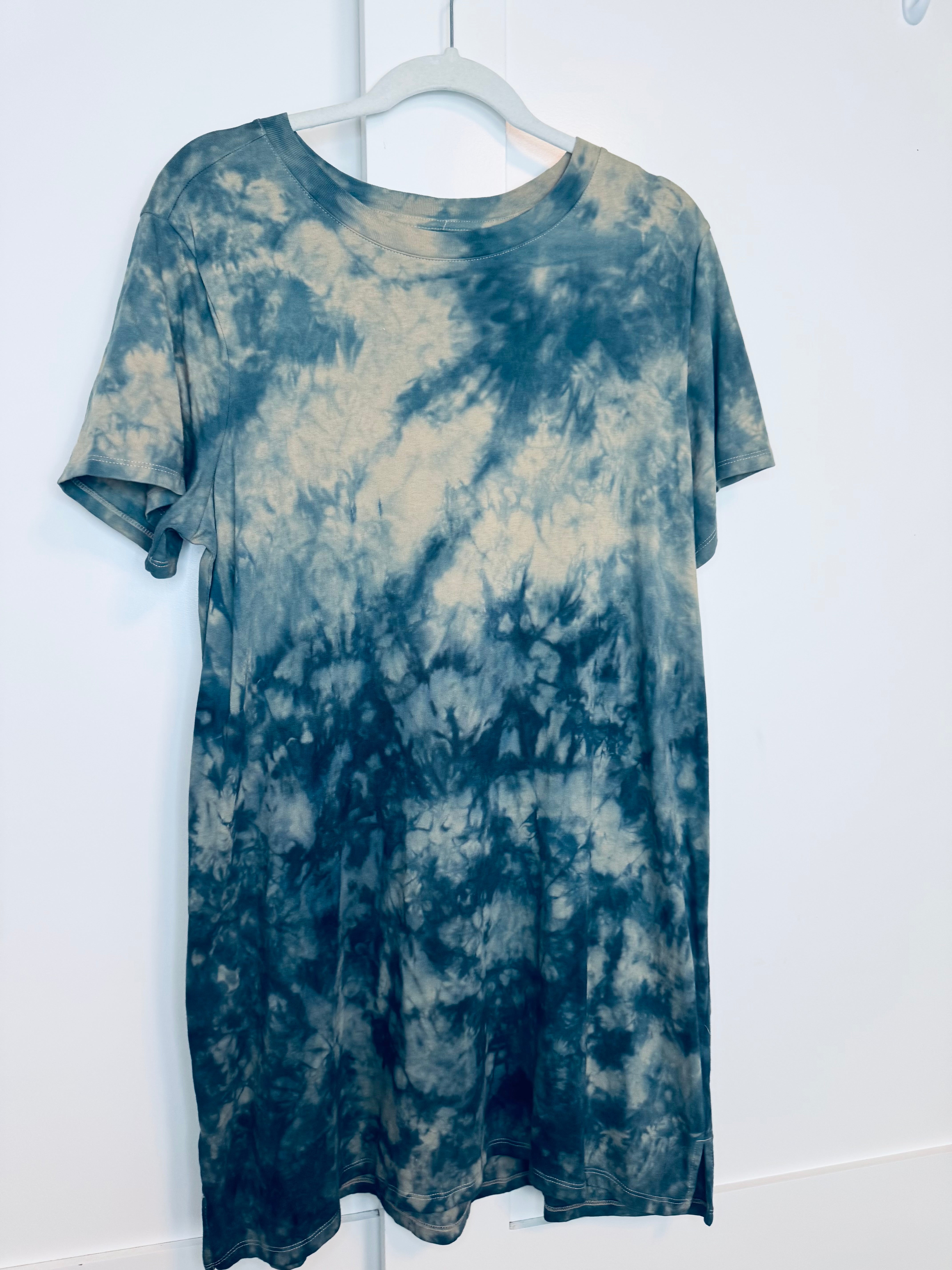 Large Ombre Tee Dress