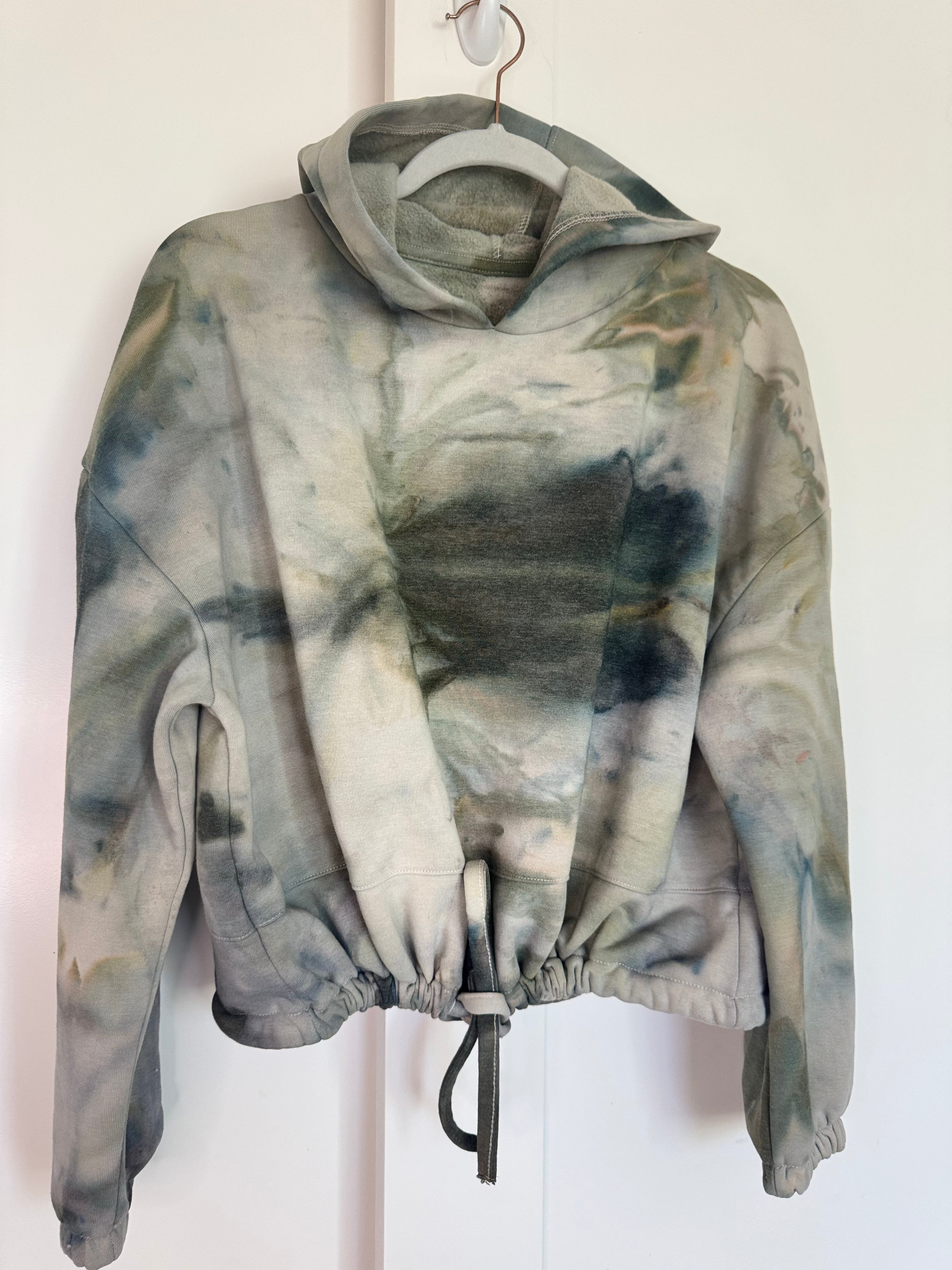 XS Semi Cropped Cinch Hoodie