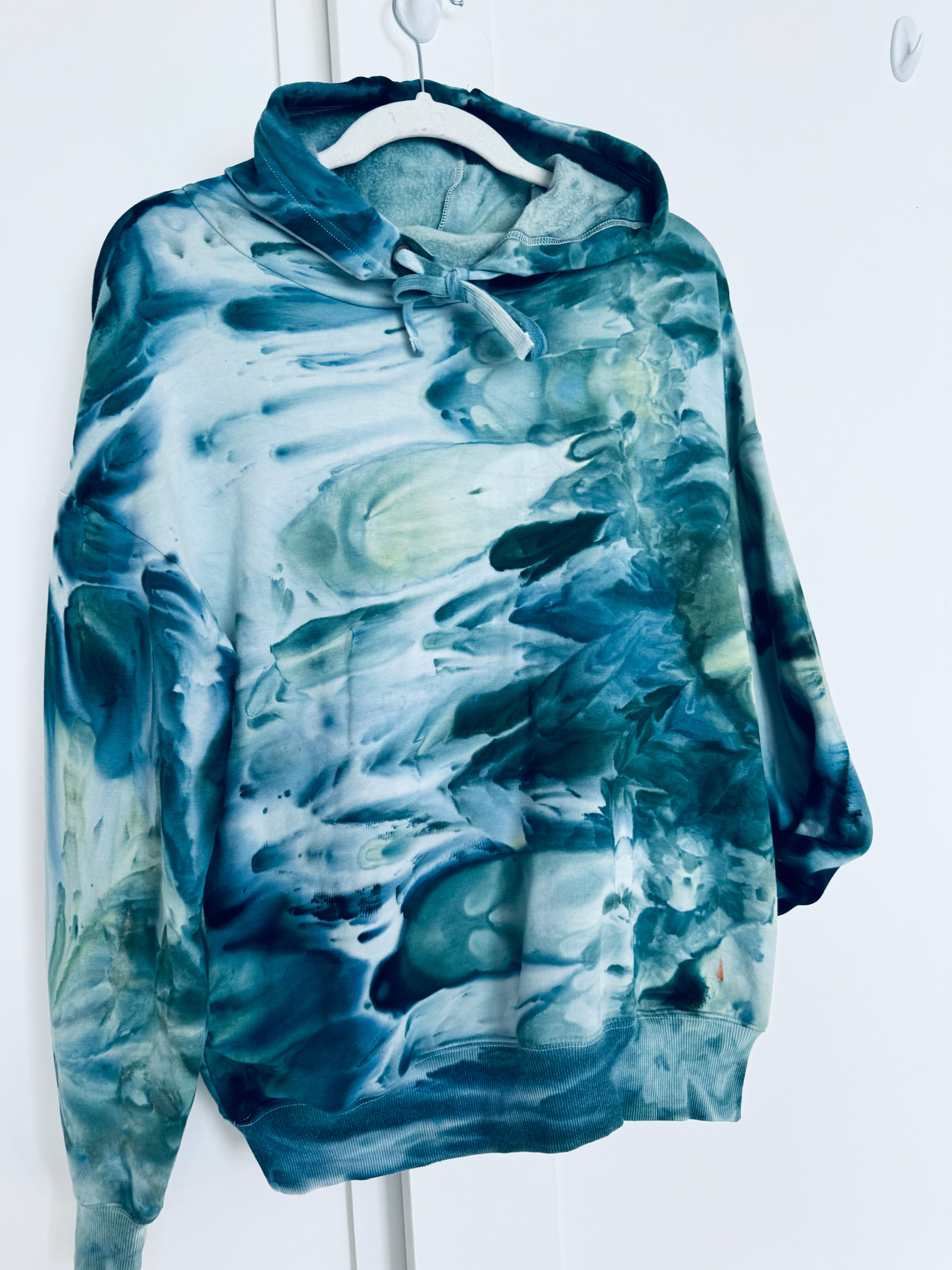 XS Ice Dye Super Soft Hoodie