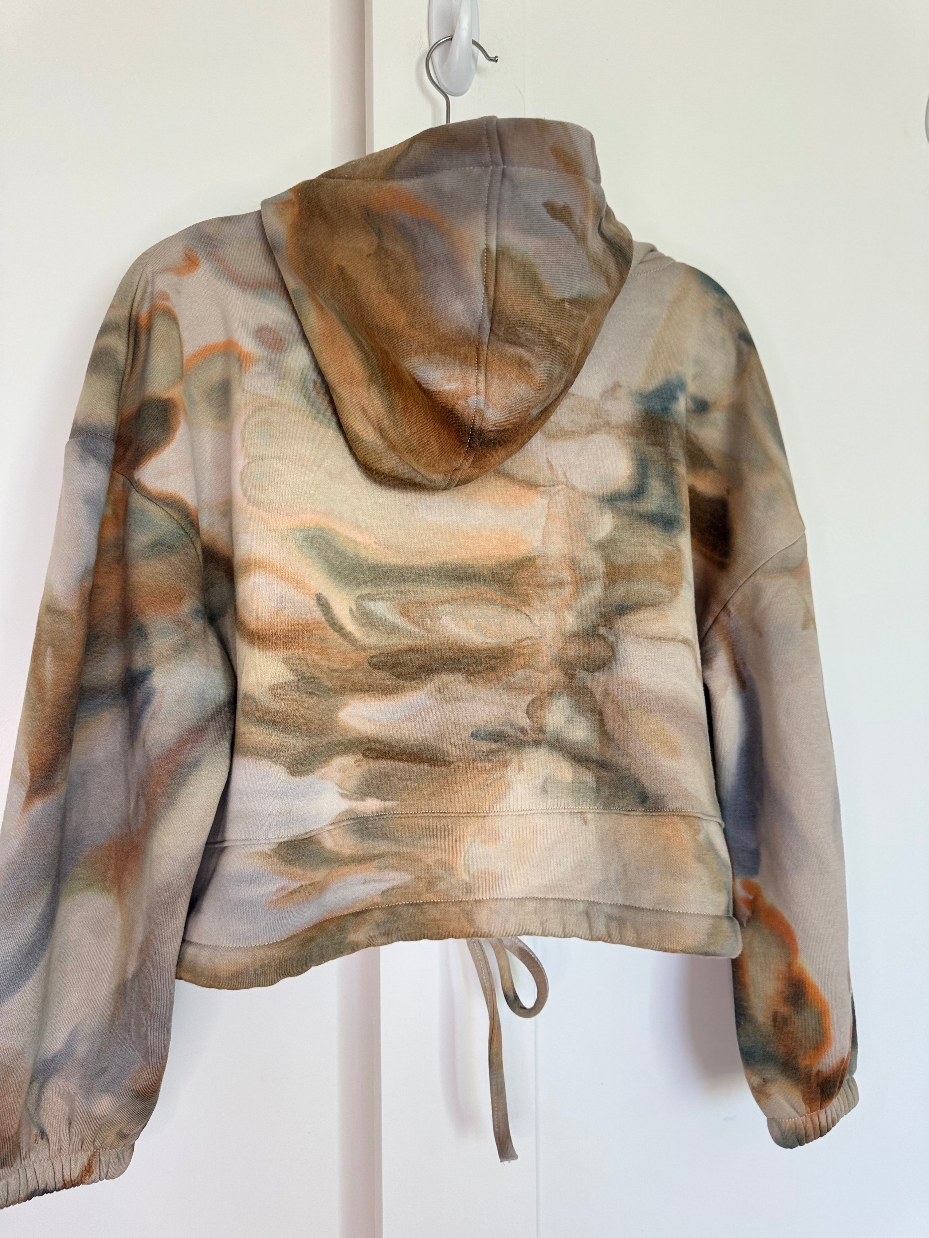 XS Semi Cropped Cinch Hoodie