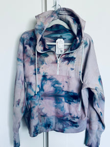 XL Iridescent Drift 1/2 Zip Hoodie
