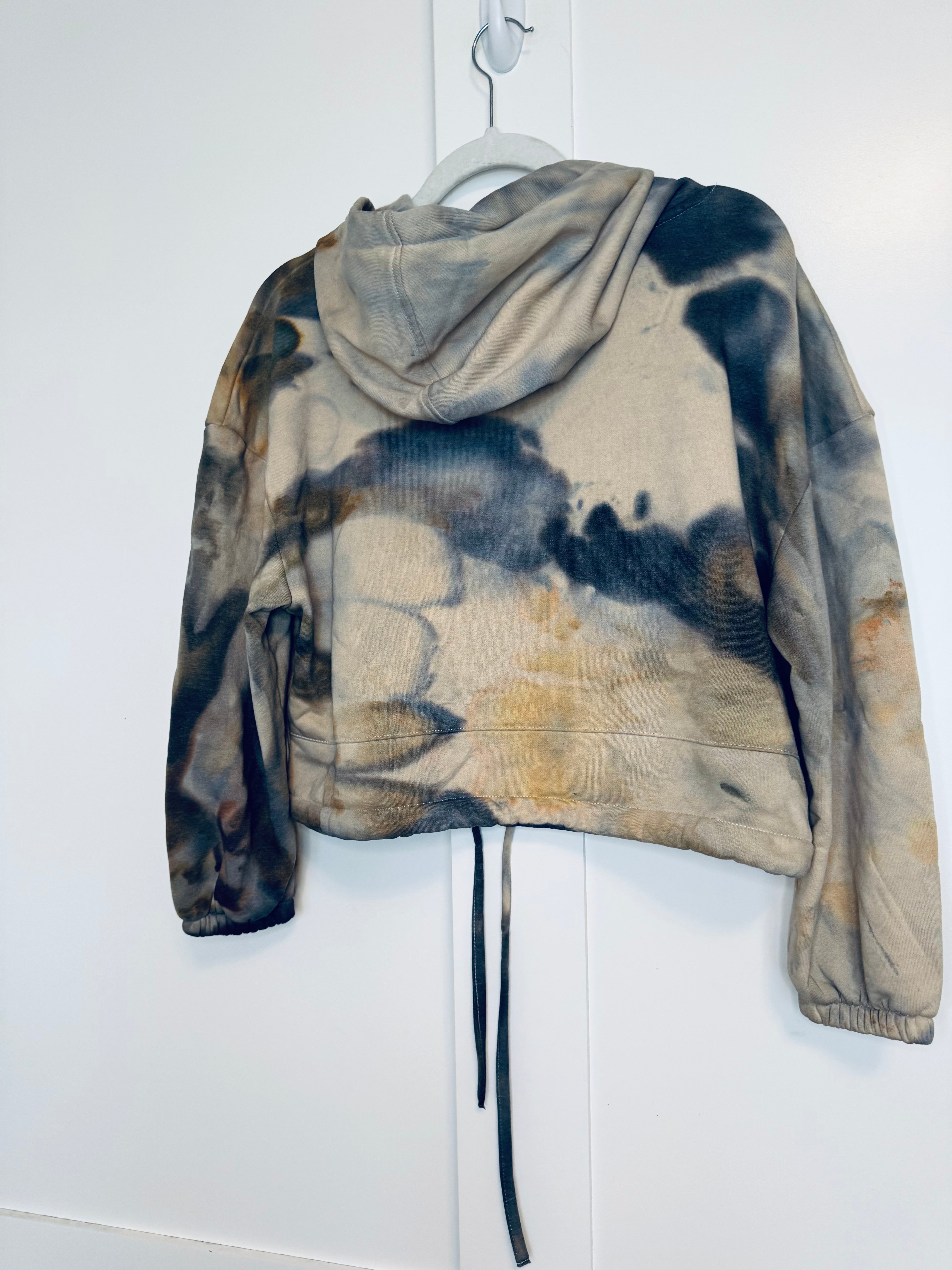 XS-Small Semi Cropped Cinch Hoodie