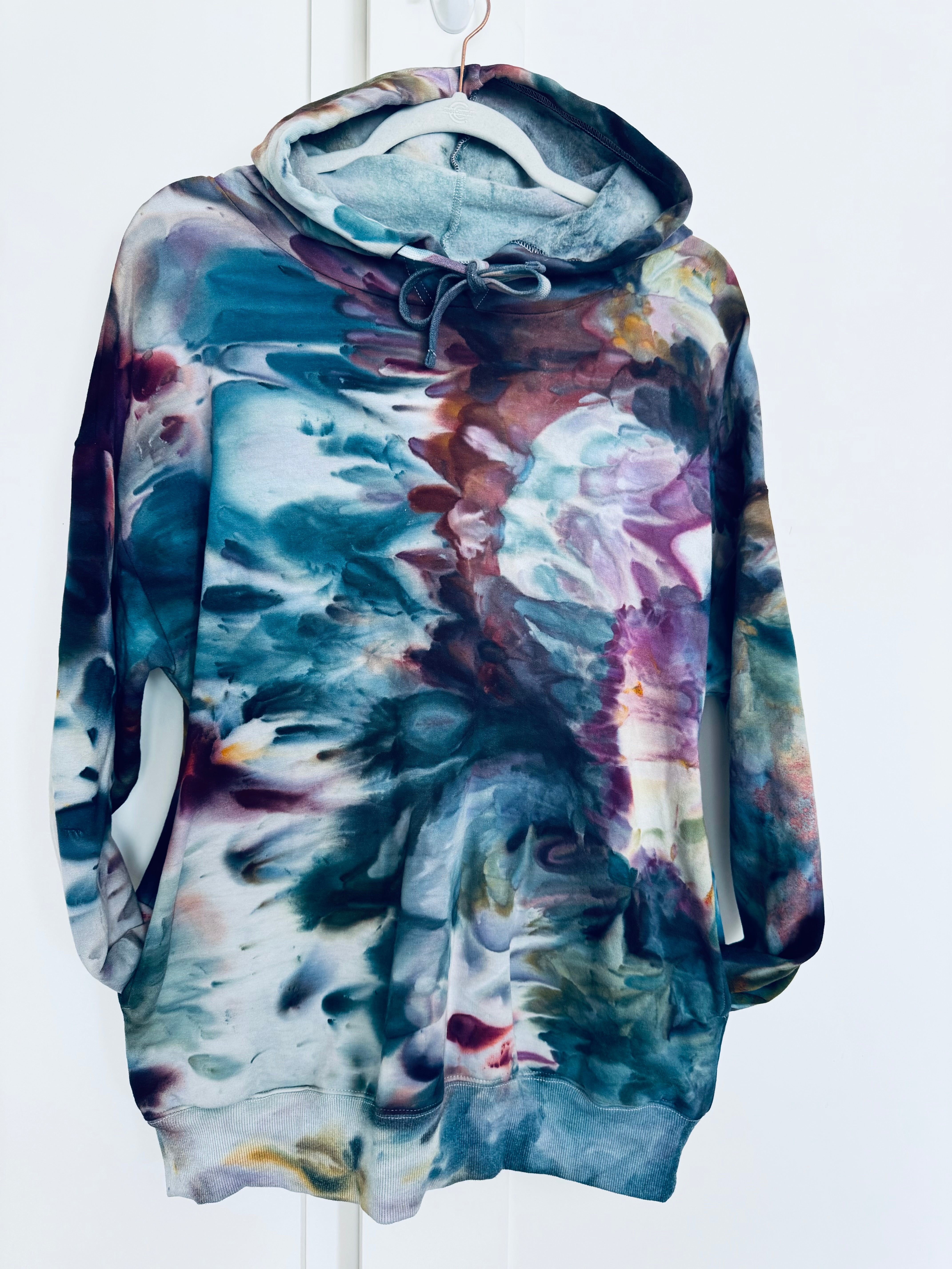 M Ice Dye Super Soft Hoodie