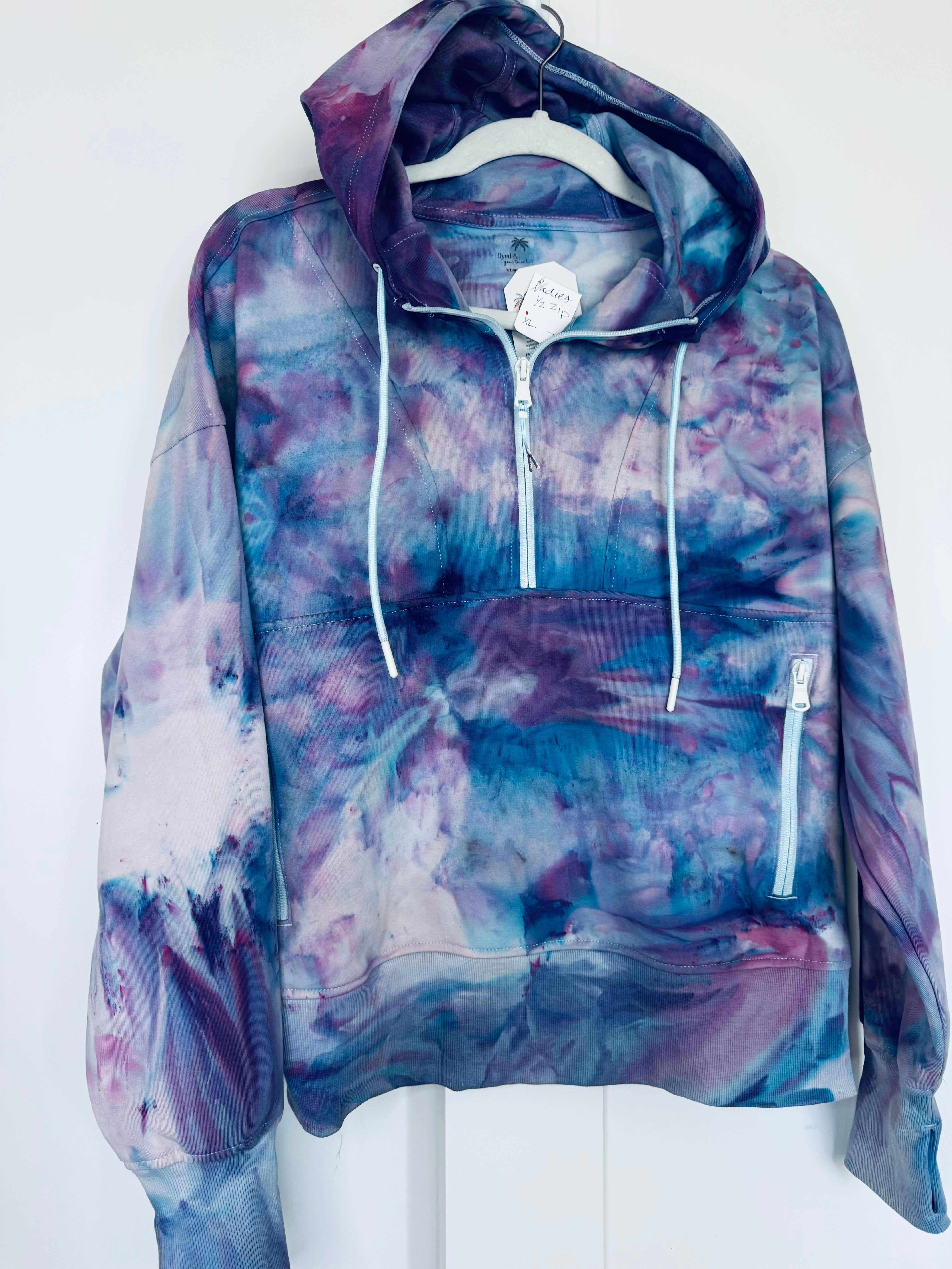 XL Iridescent Drift 1/2 Zip Pullover