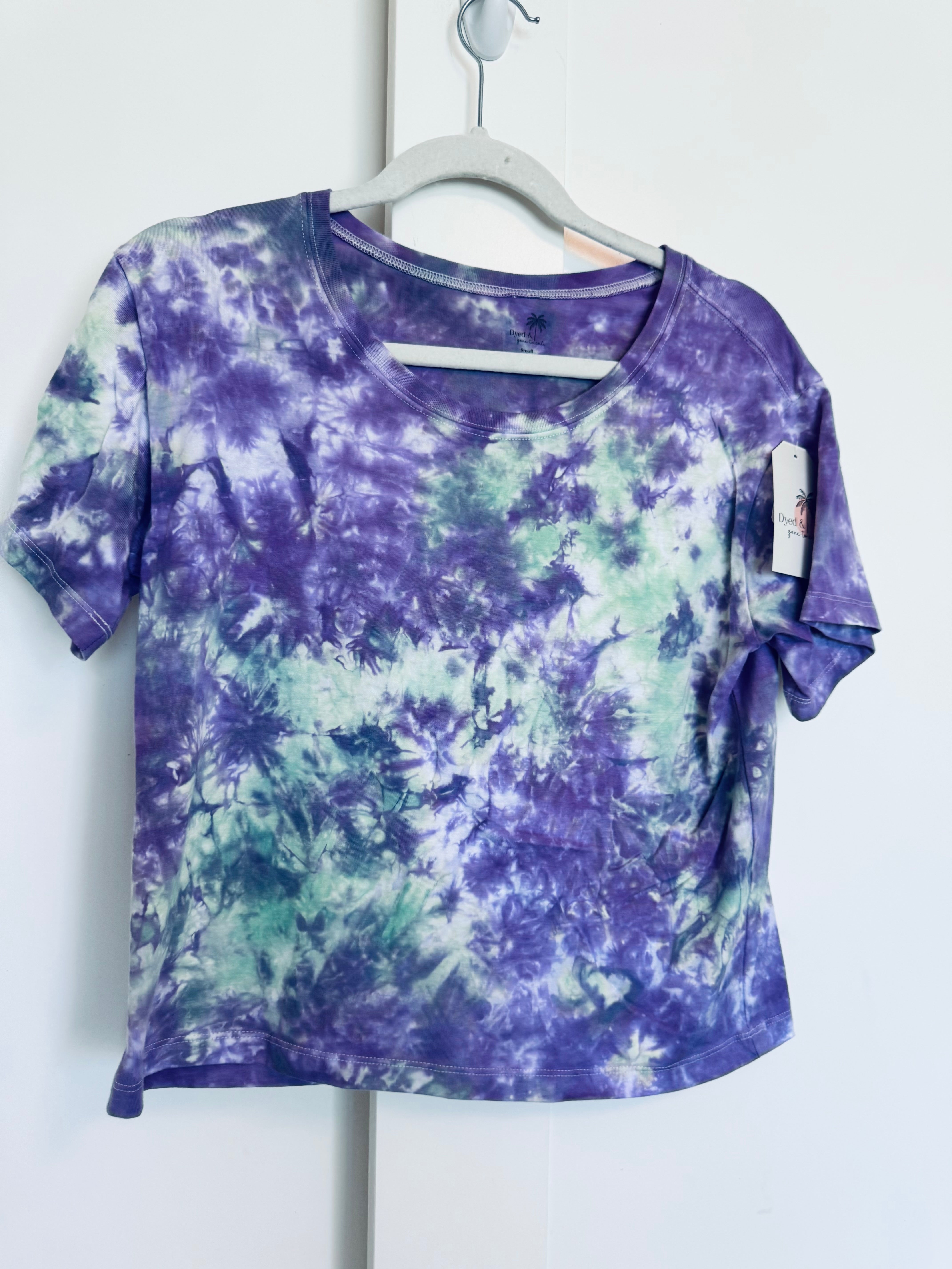 Small Ice Dye Boxy Tee