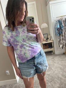Medium Ice Dye Boxy Tee
