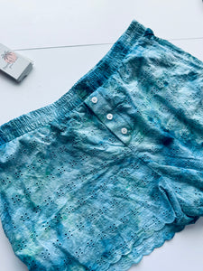 Darling Eyelet Short Island Blue (All Sizes)